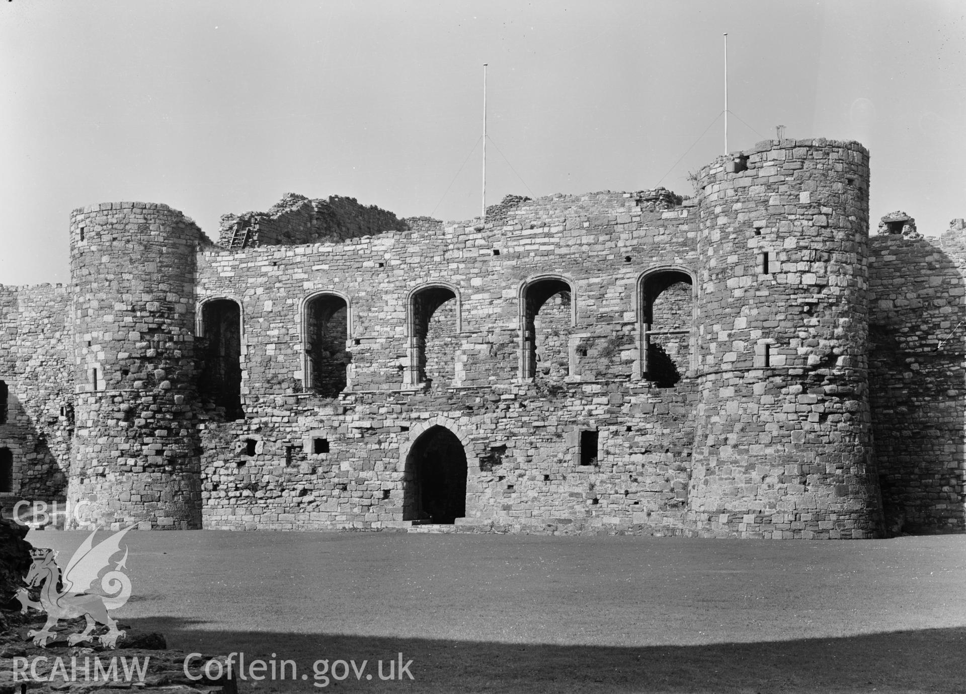 D.O.E photographs of Beaumaris Castle.