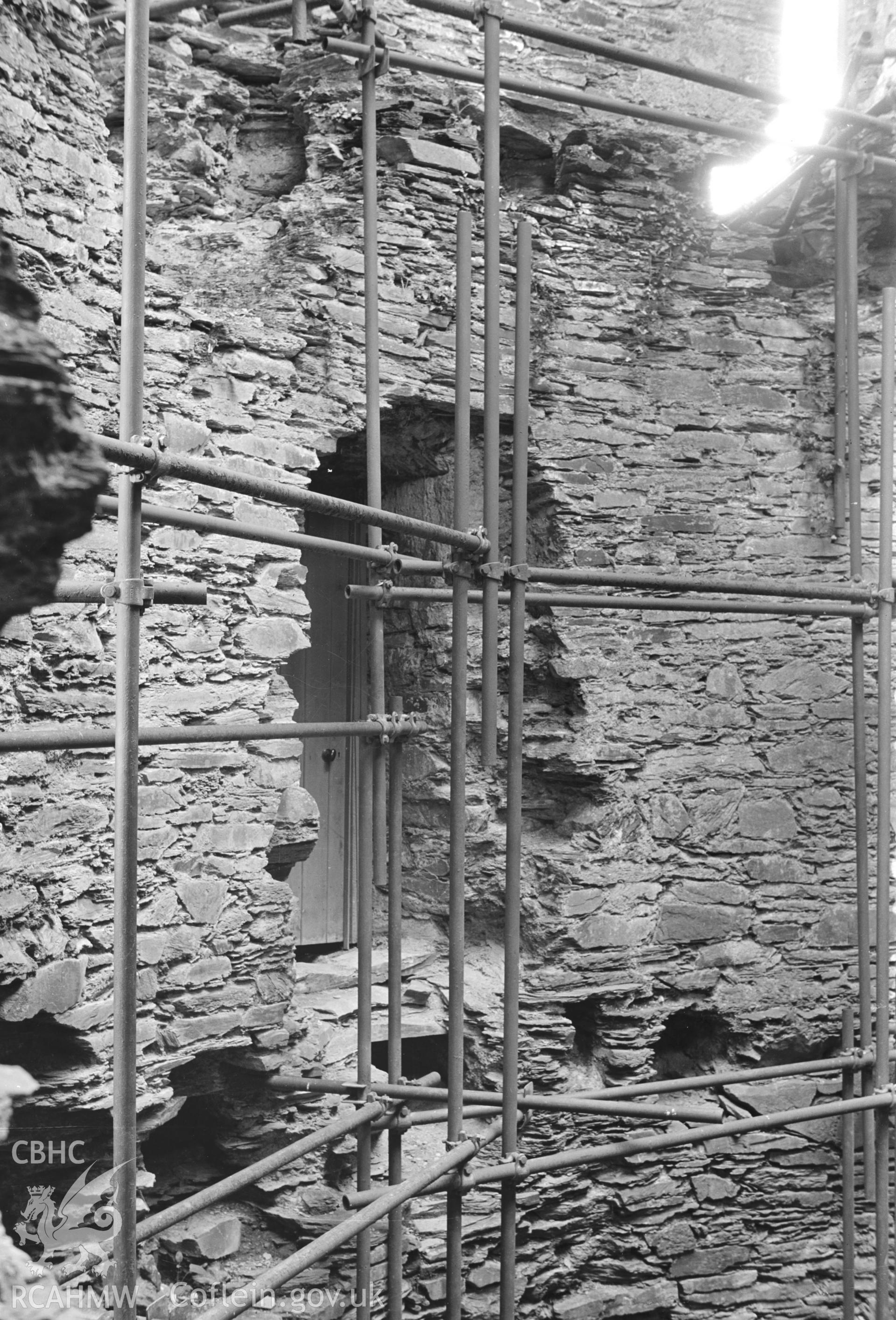 D.O.E photograph of Dolbadarn Castle.