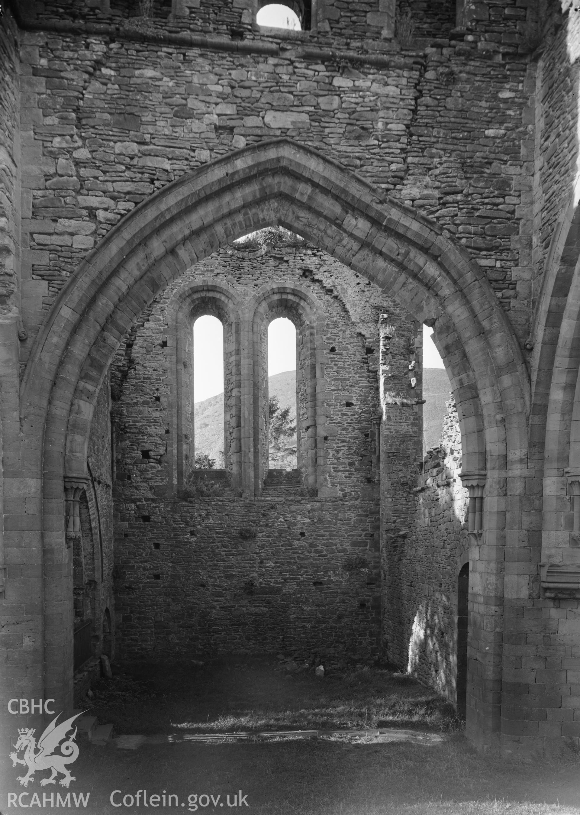 D.O.E photograph of Llanthony Priory.