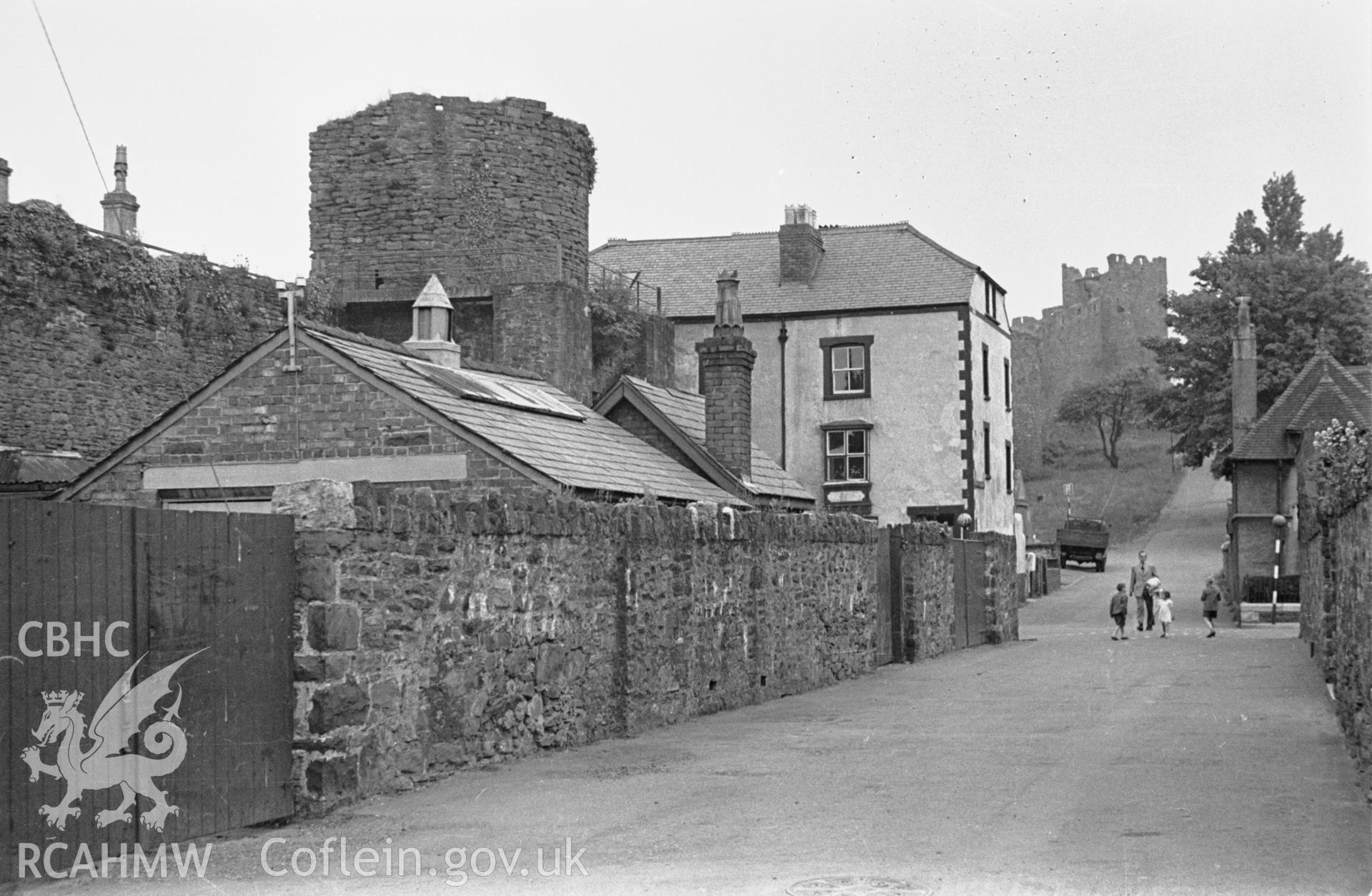 D.O.E photograph of Conwy Town Walls.