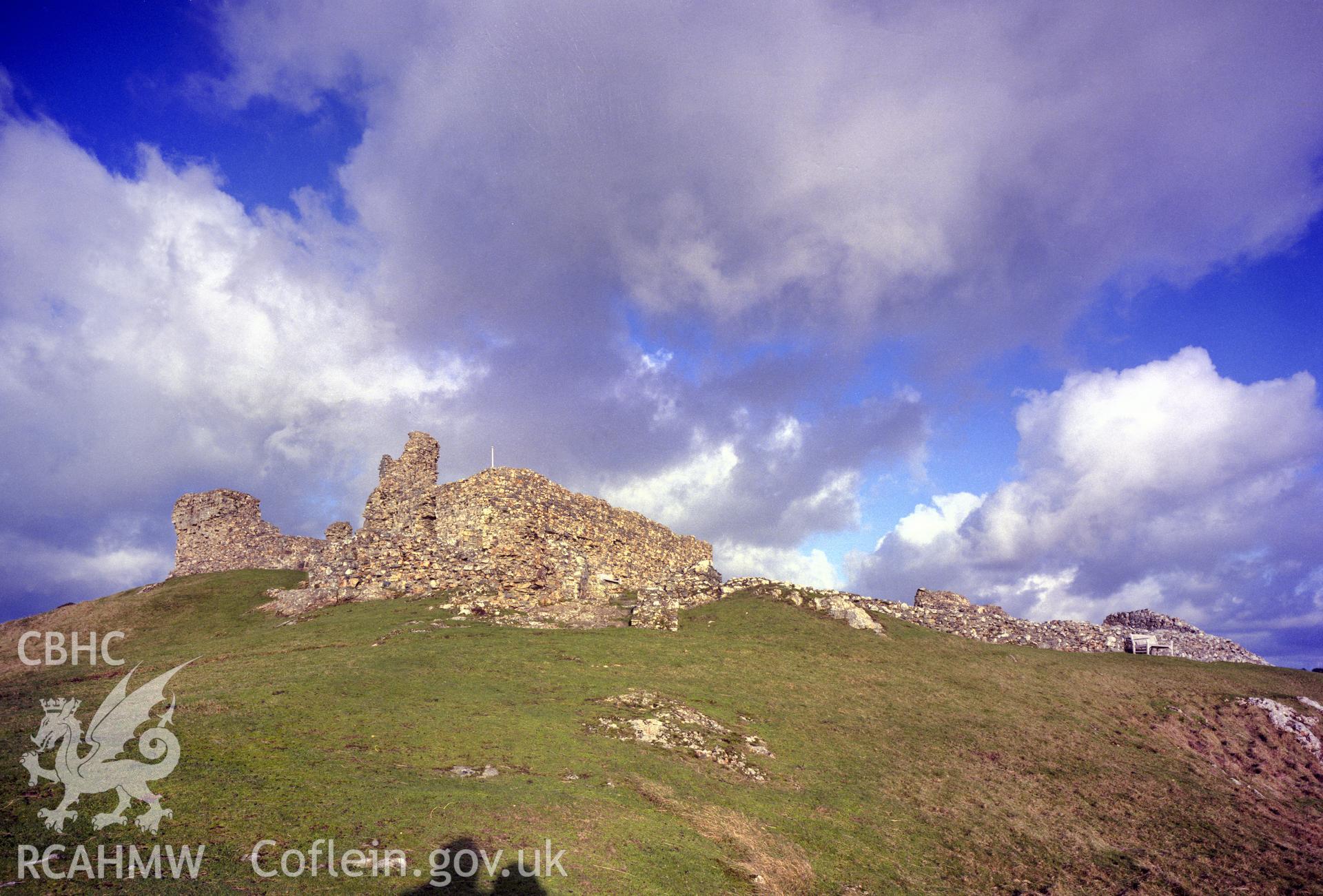 View of Criccieth castle