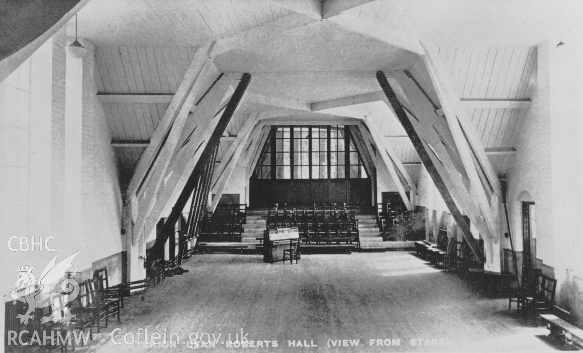 Interior of Dean Roberts Hall. ND1/074