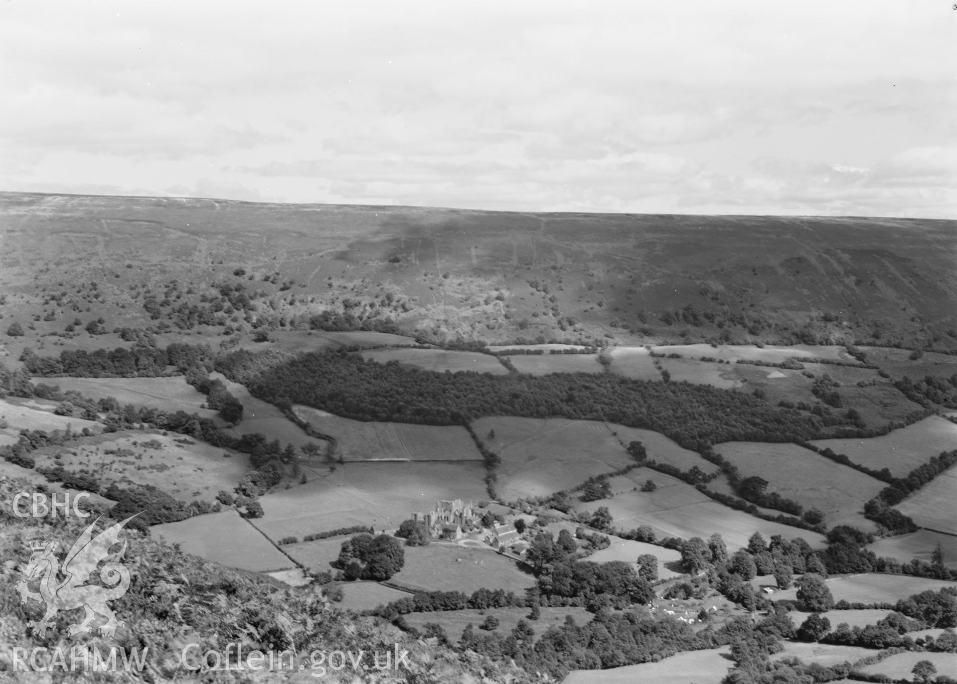 D.O.E photograph of Llanthony Priory.