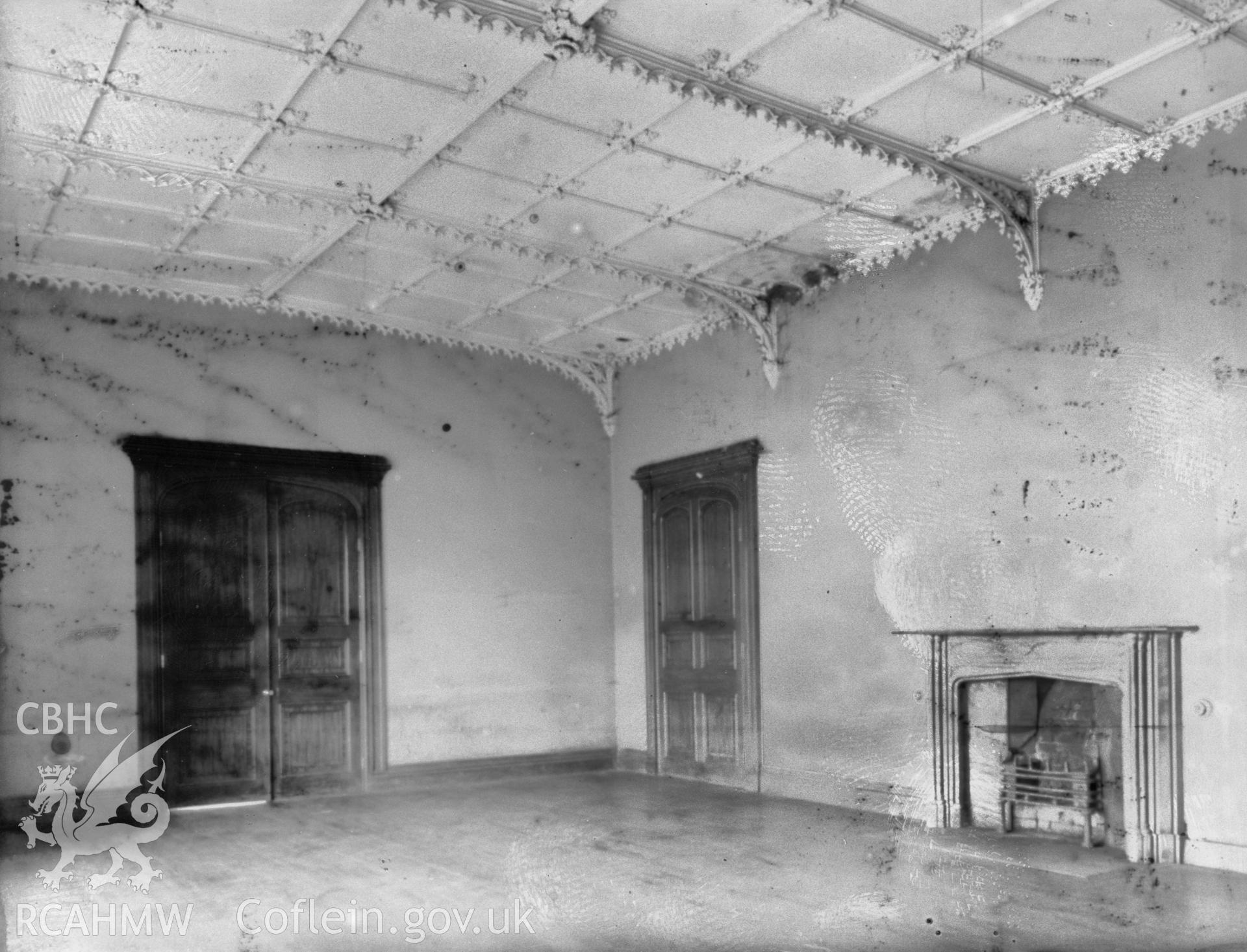 Interior view showing the dining room