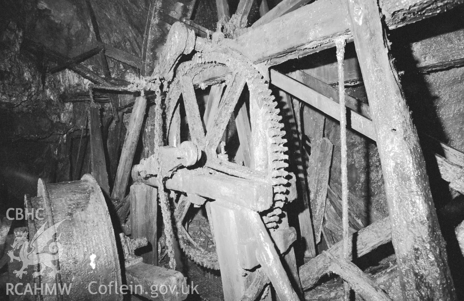 Winding drum/ clutch/ spur wheel