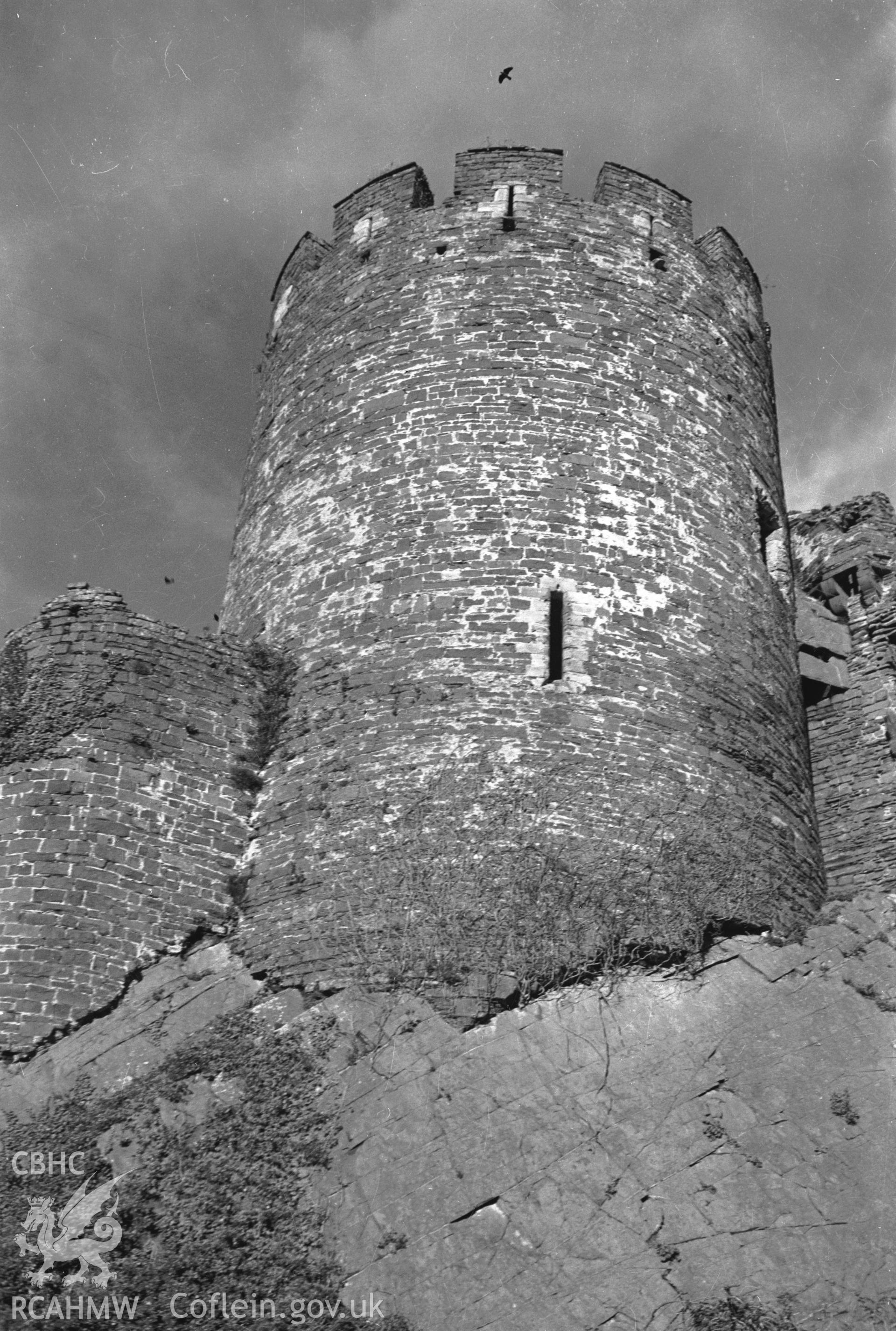 D.O.E photograph of Conwy Castle.