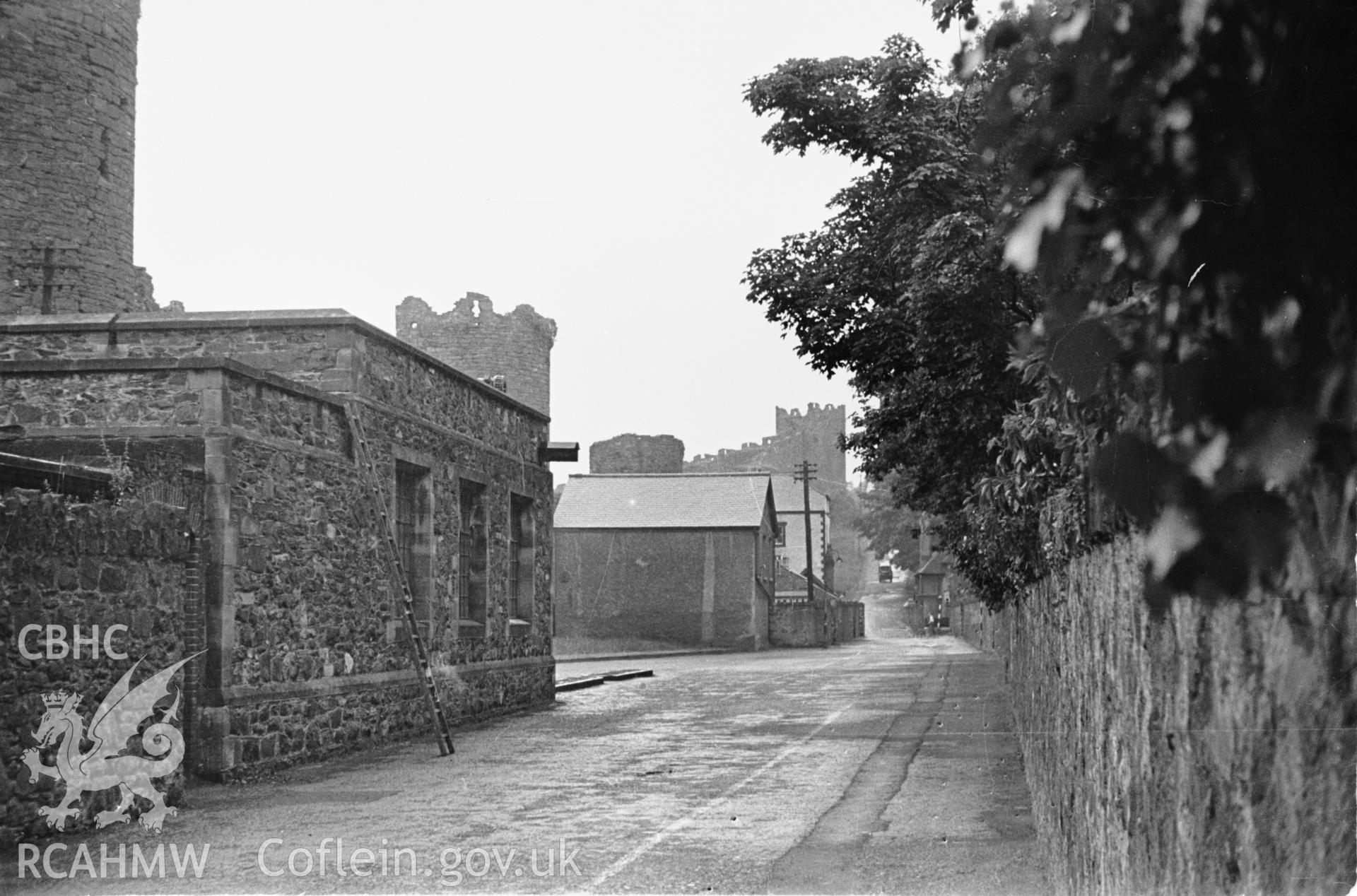 D.O.E photograph of Conwy Town Walls.