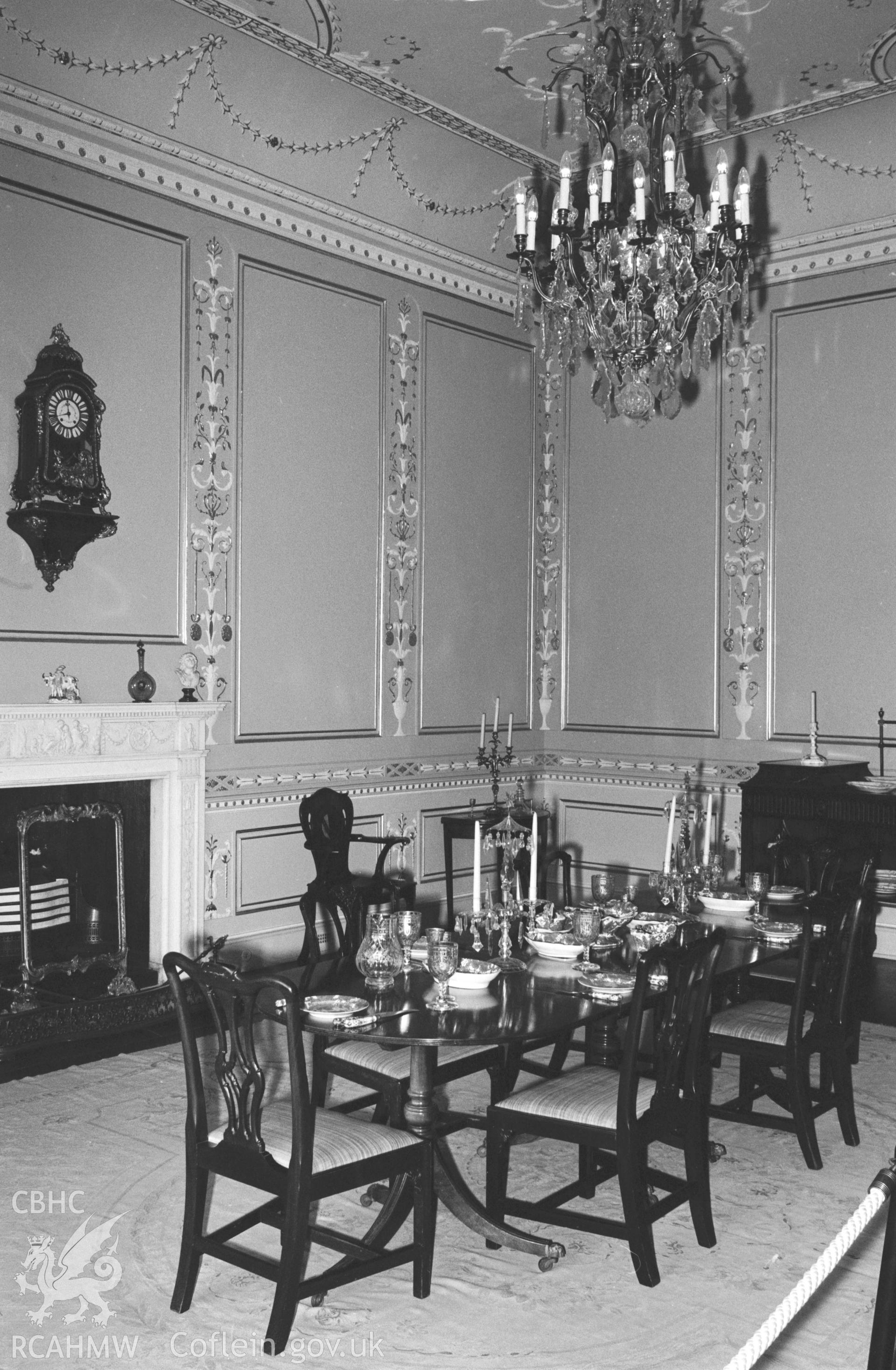 Interior views of Chirk Castle collated by the former Central Office of Information.