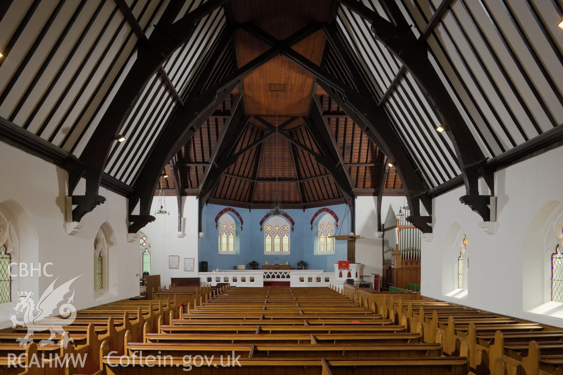 Interior from south southwest.