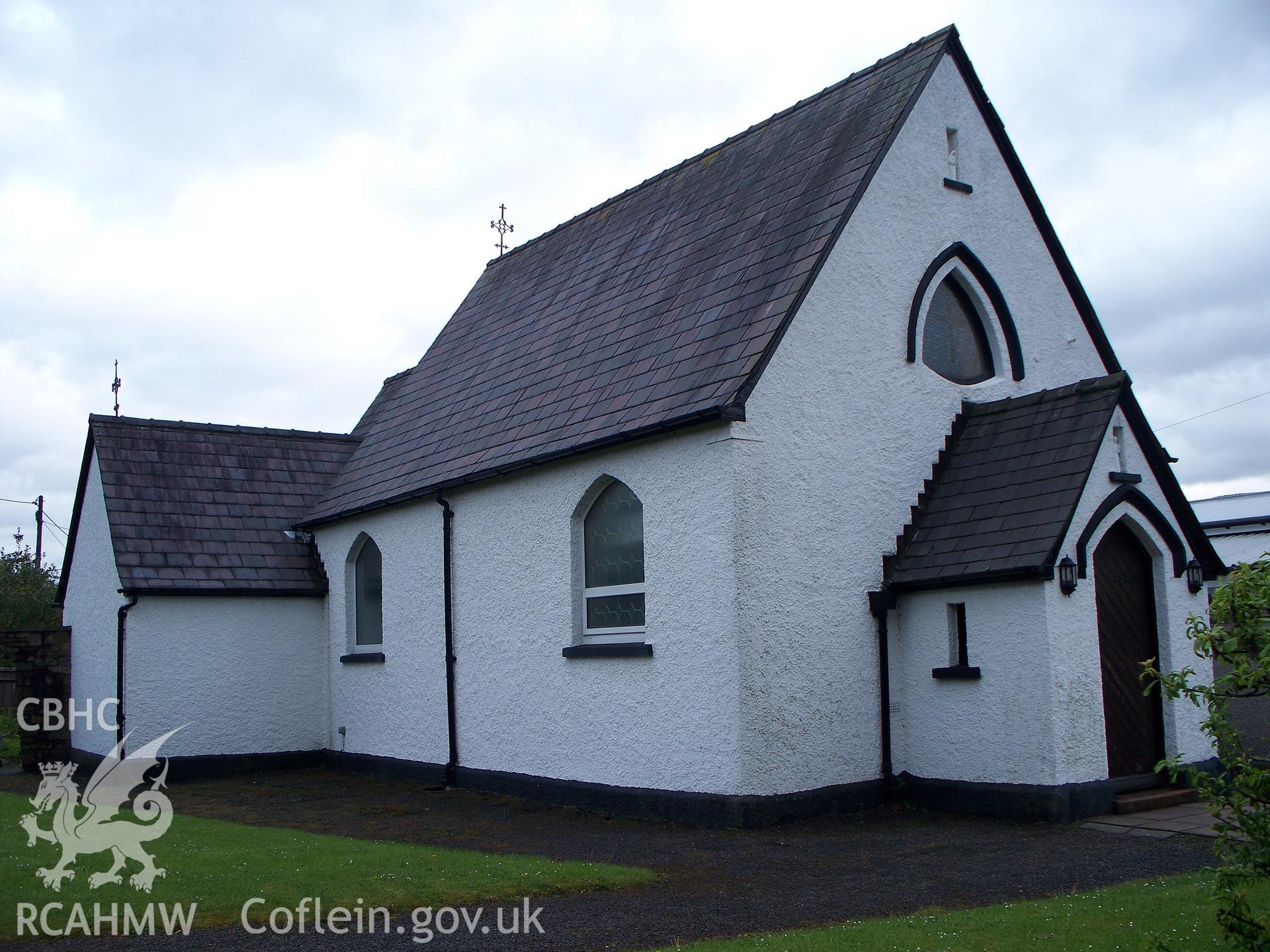 NW gable & NE side from the north-west.