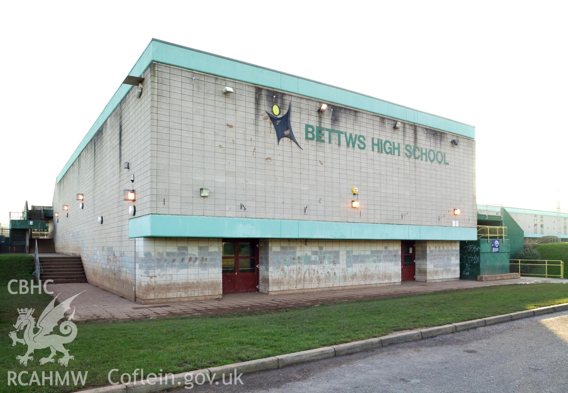 School gym from northeast