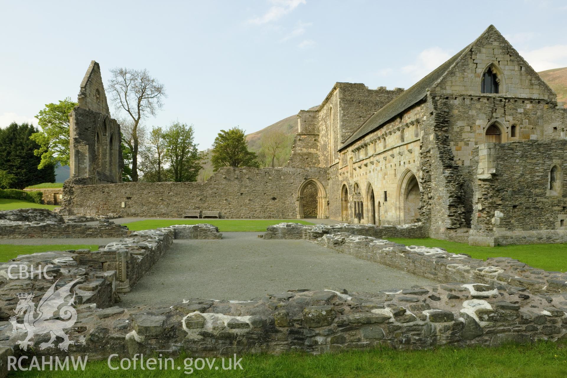 Abbey complex from south.