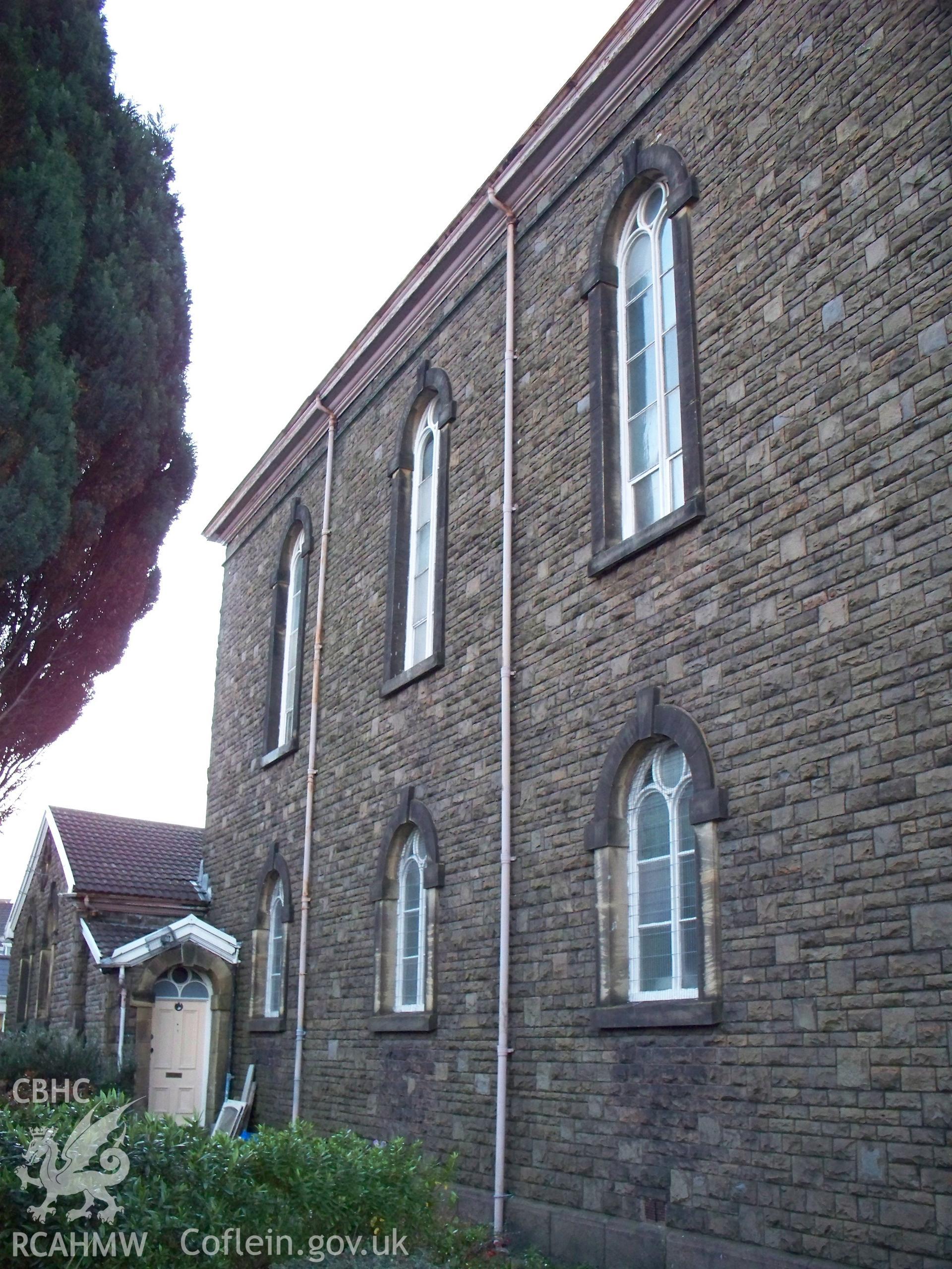 South-east side of chapel and rear Sunday School.