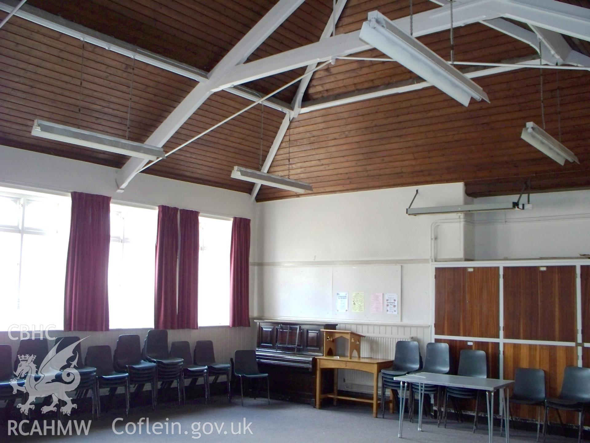 Interior of SE classroom looking SE.