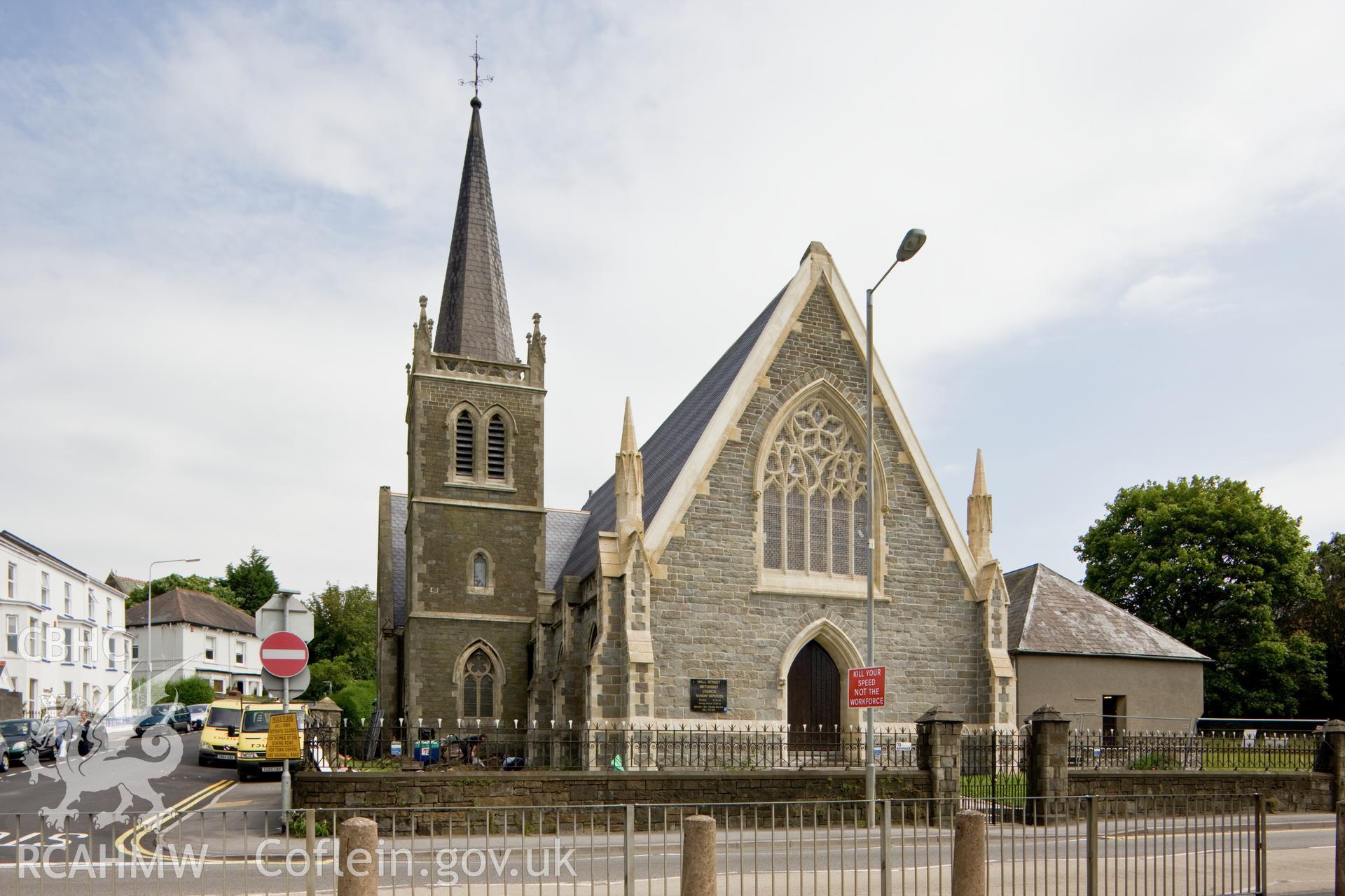 Facade from south southwest.