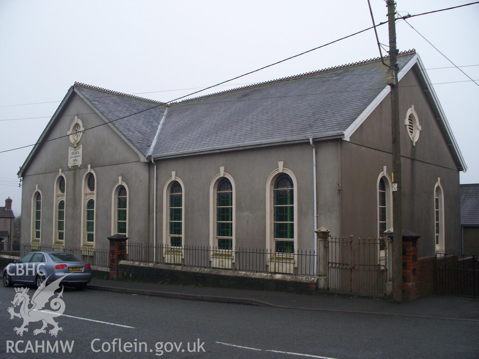 North-east front & north-west end.