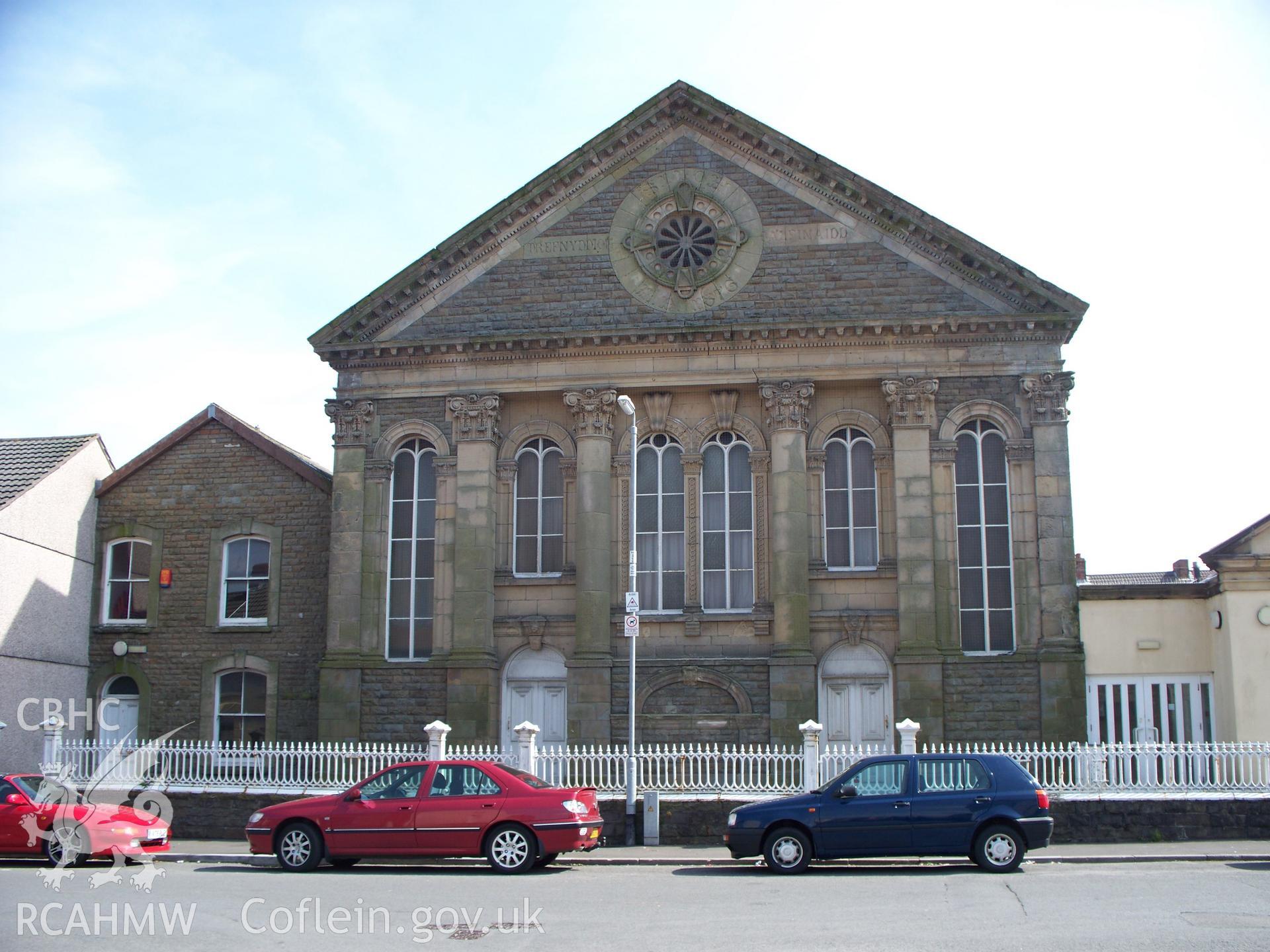NW front & chapel house to left.