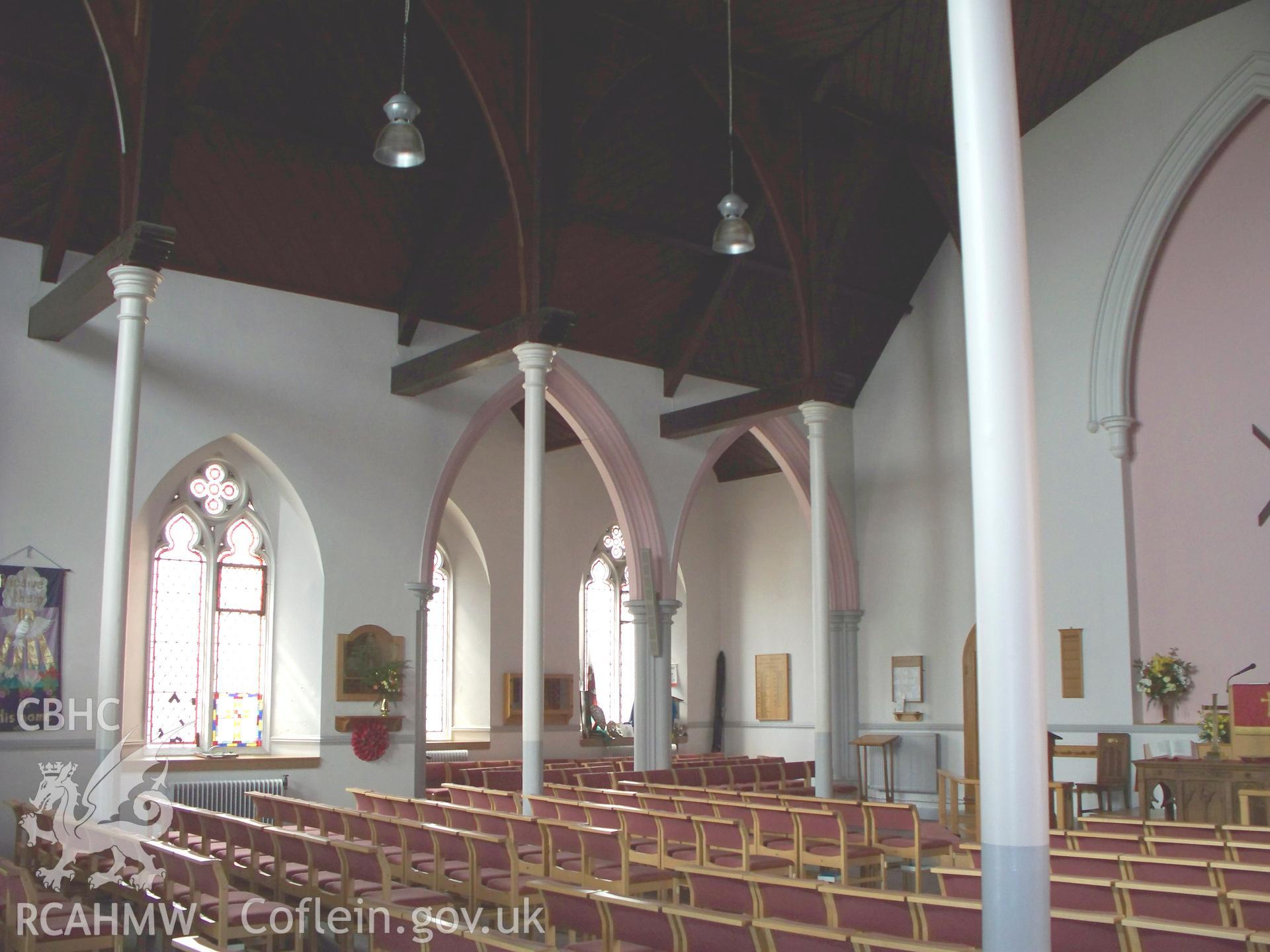 North-western transept from the south-east.