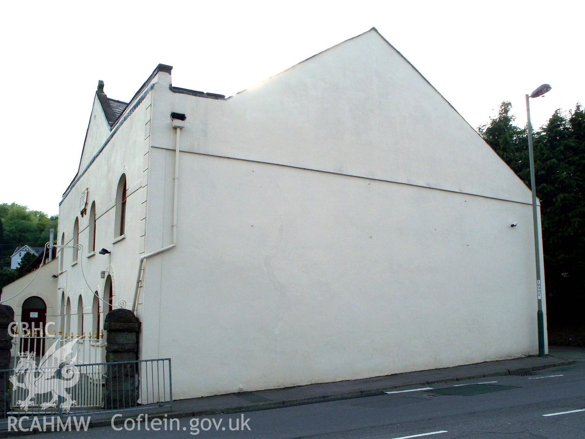 North-east chapel side & SE entrance front.
