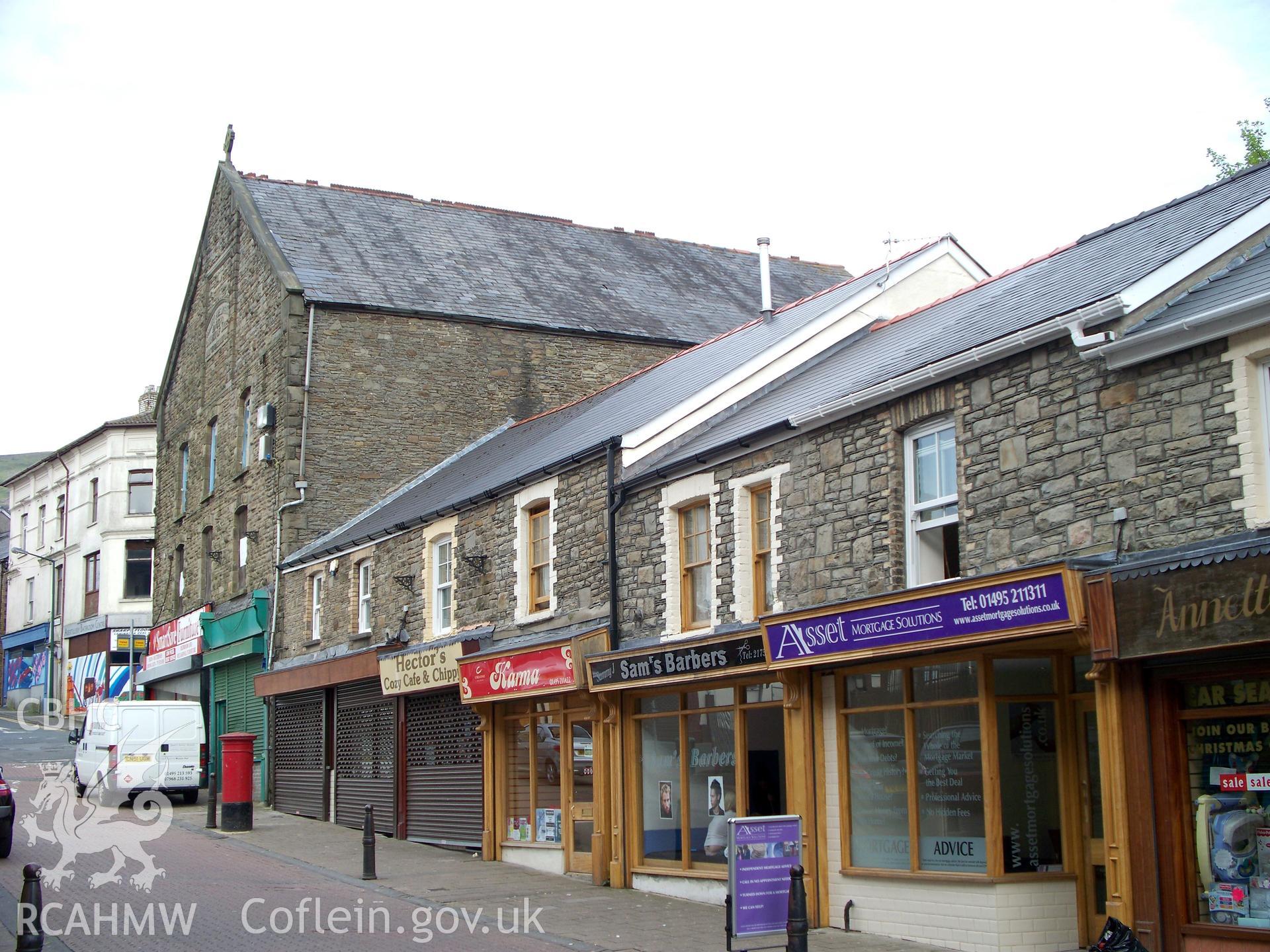 South-west side & Church Street shops.