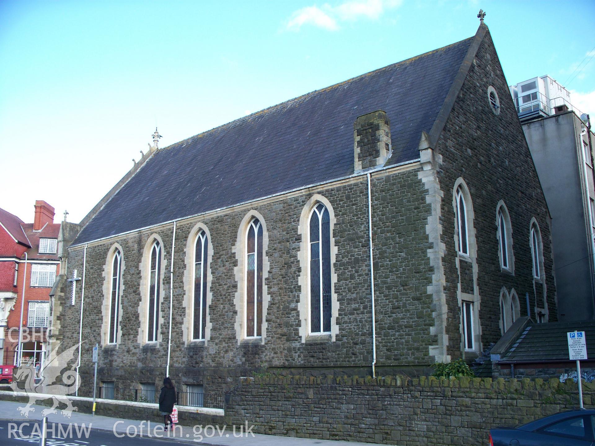 South-west rear of chapel & NW side.