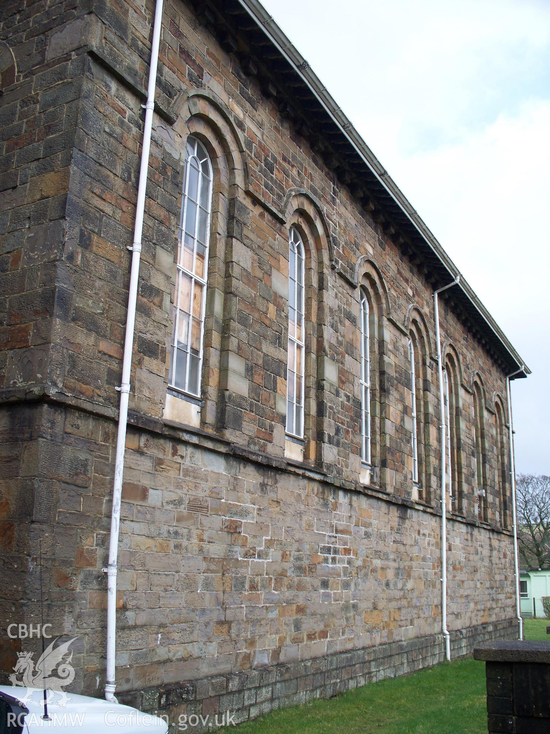 SW side, looking to rear.