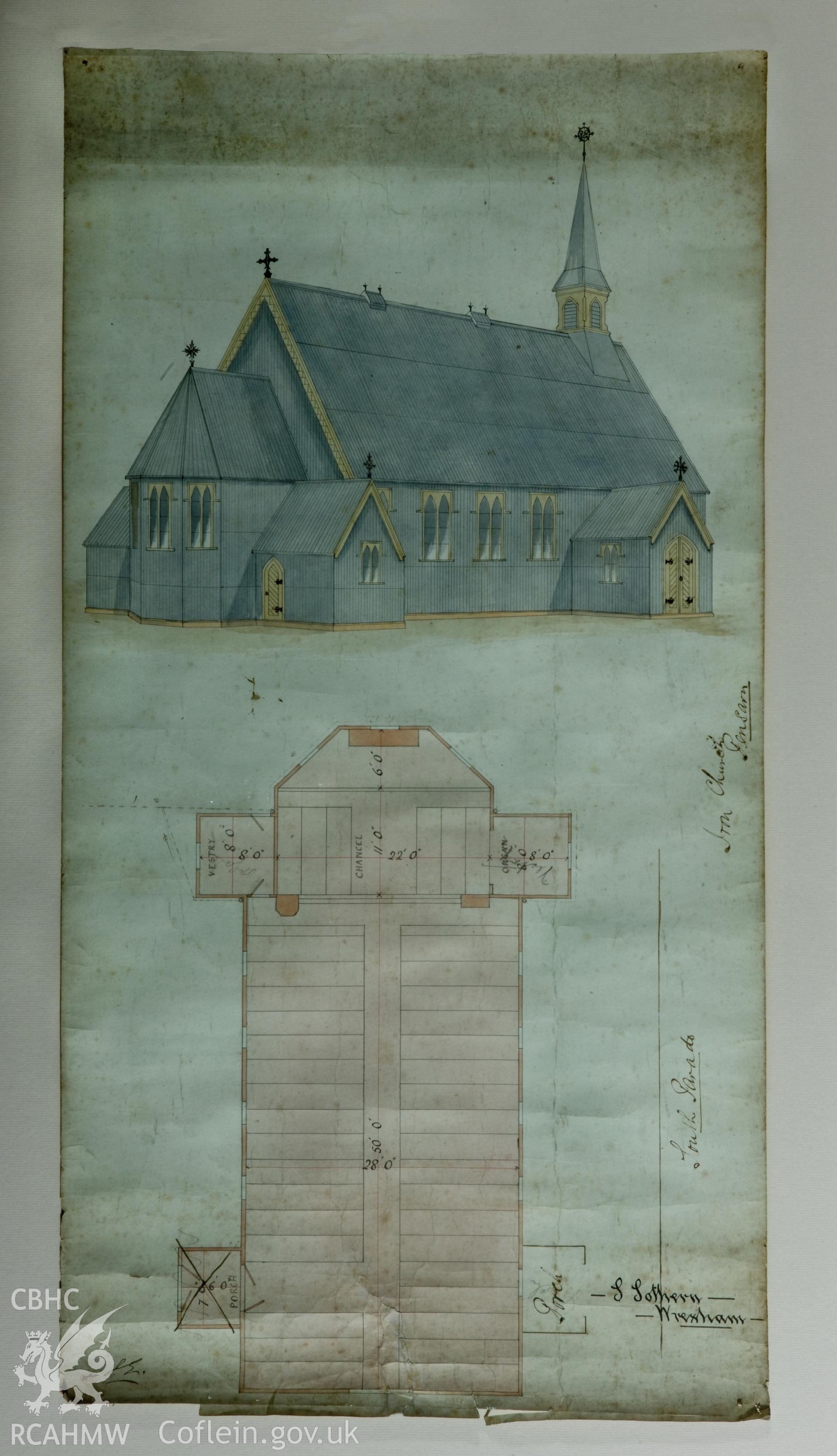 Architects plan.
