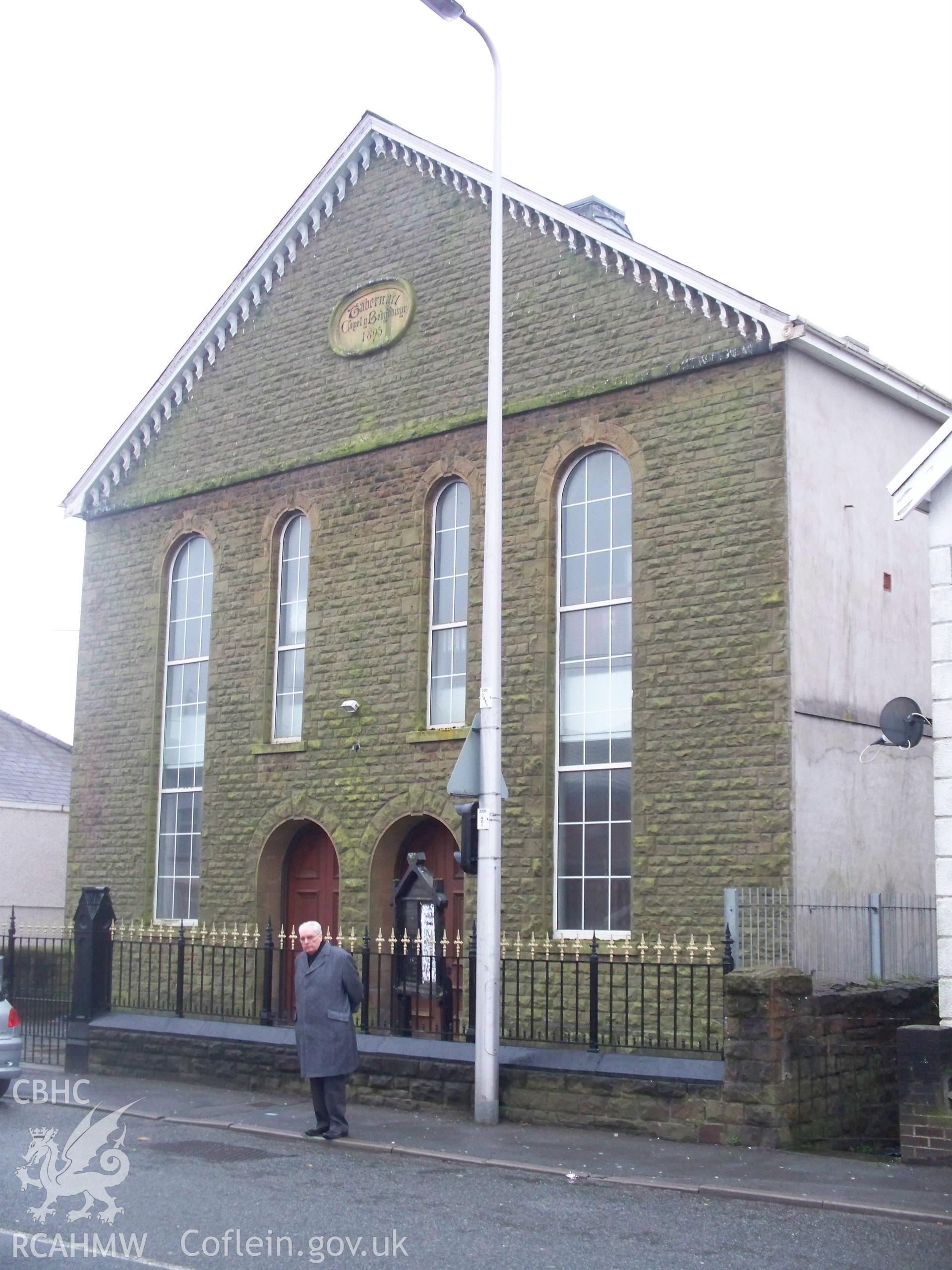 North-east Llwynhendy Road front from the north.