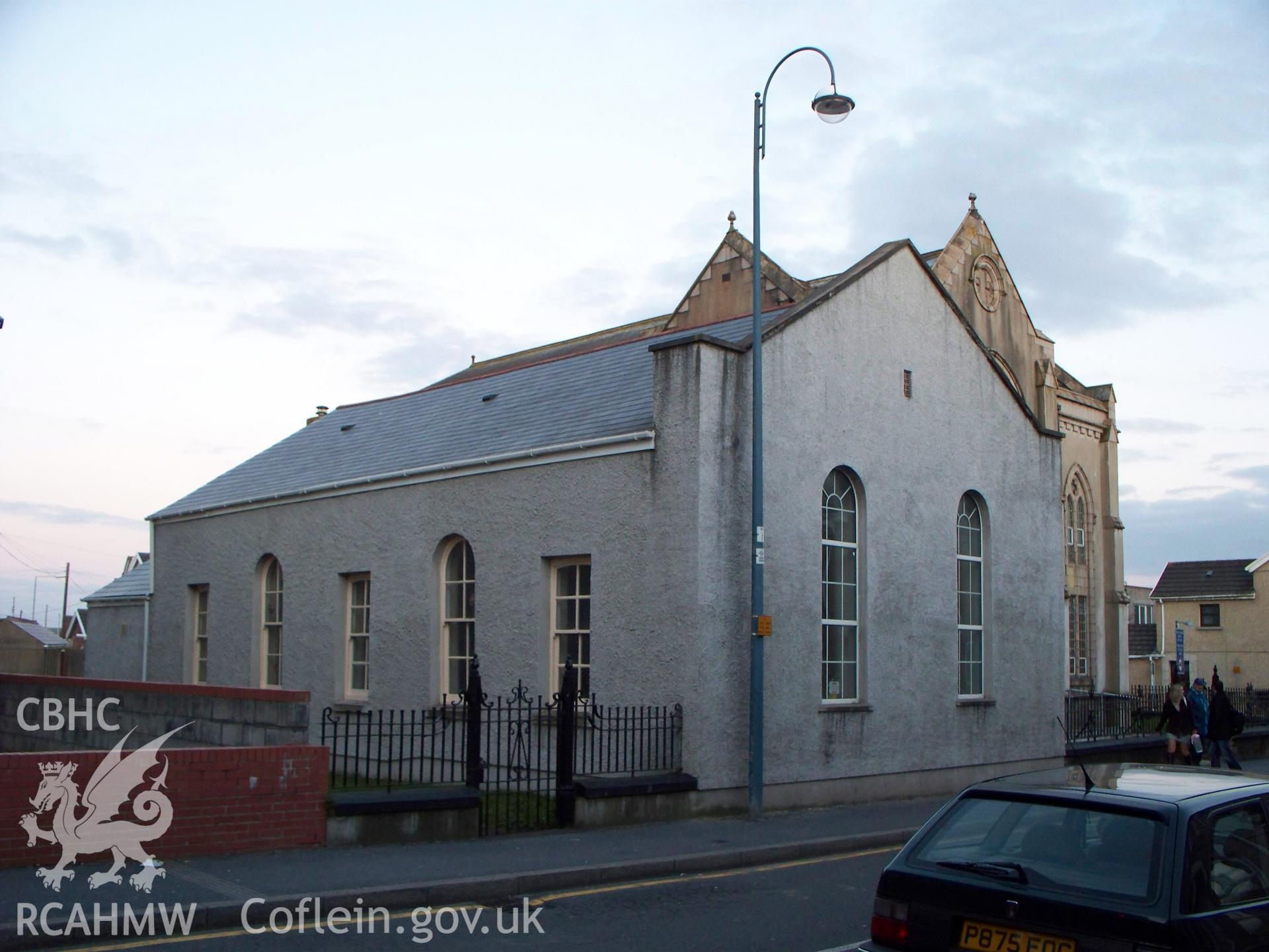 NW side of Sunday School & SW front.