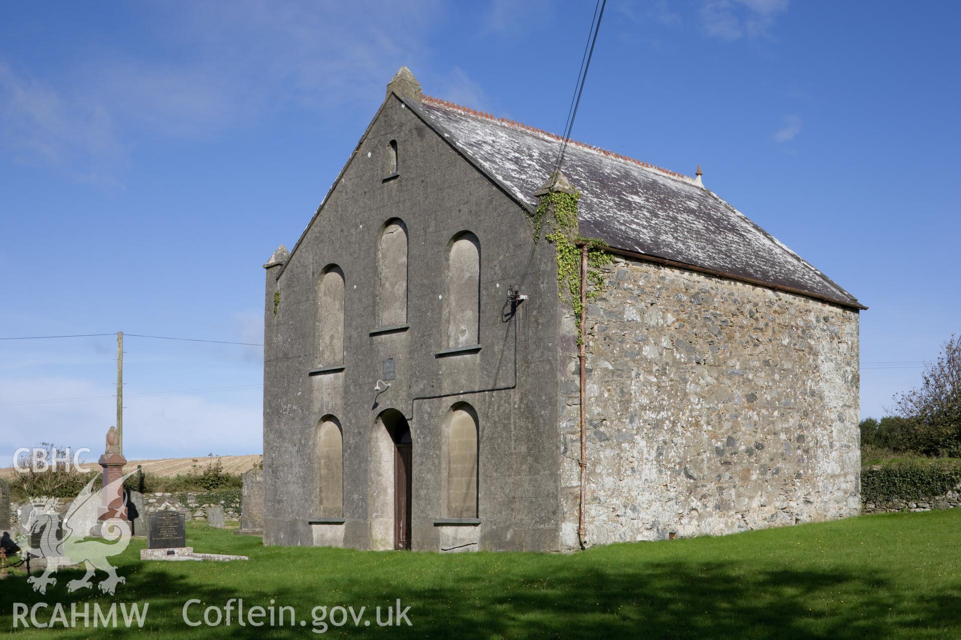 View from the southeast.