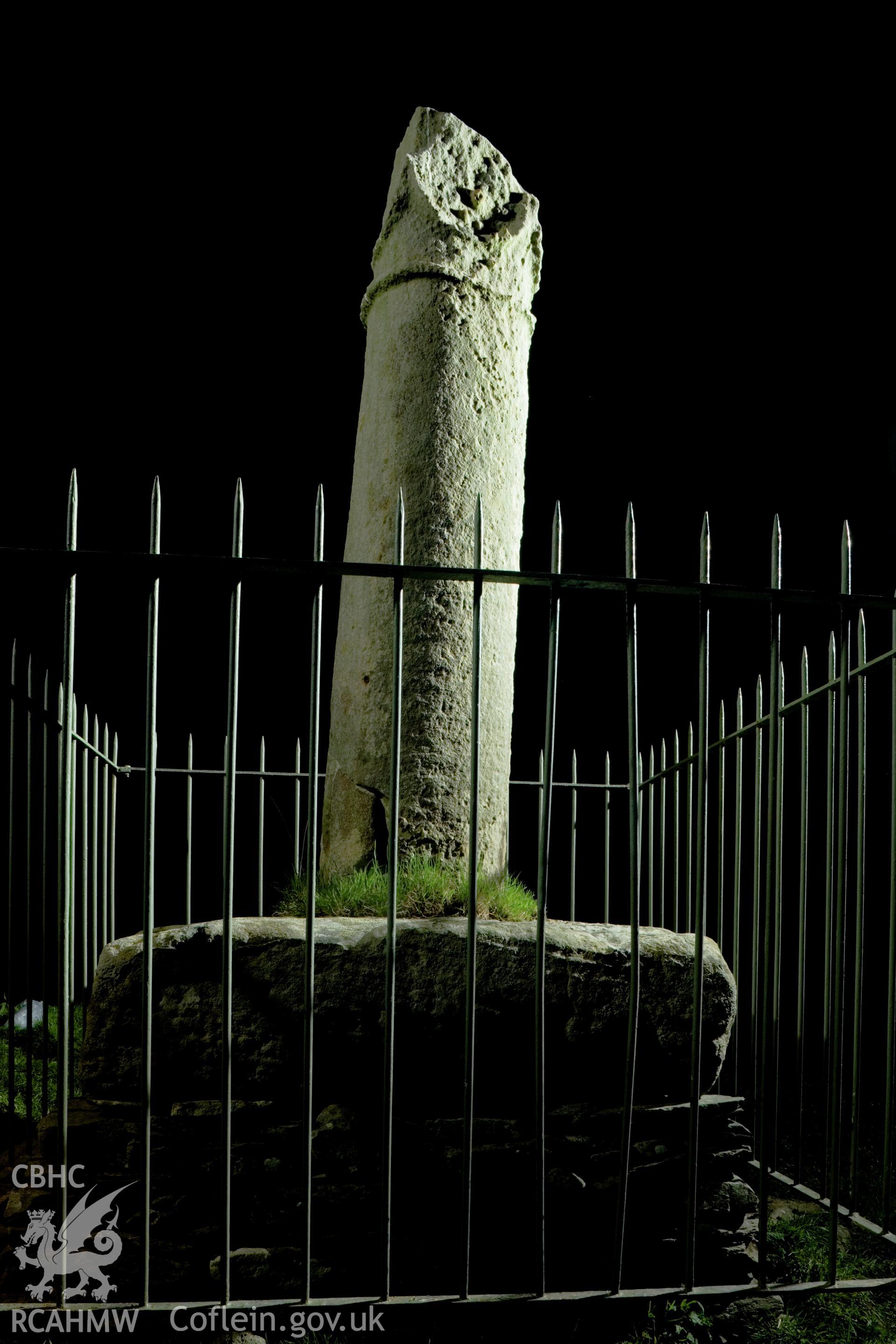 West face of pillar, series of images with lighting direction adjusted.