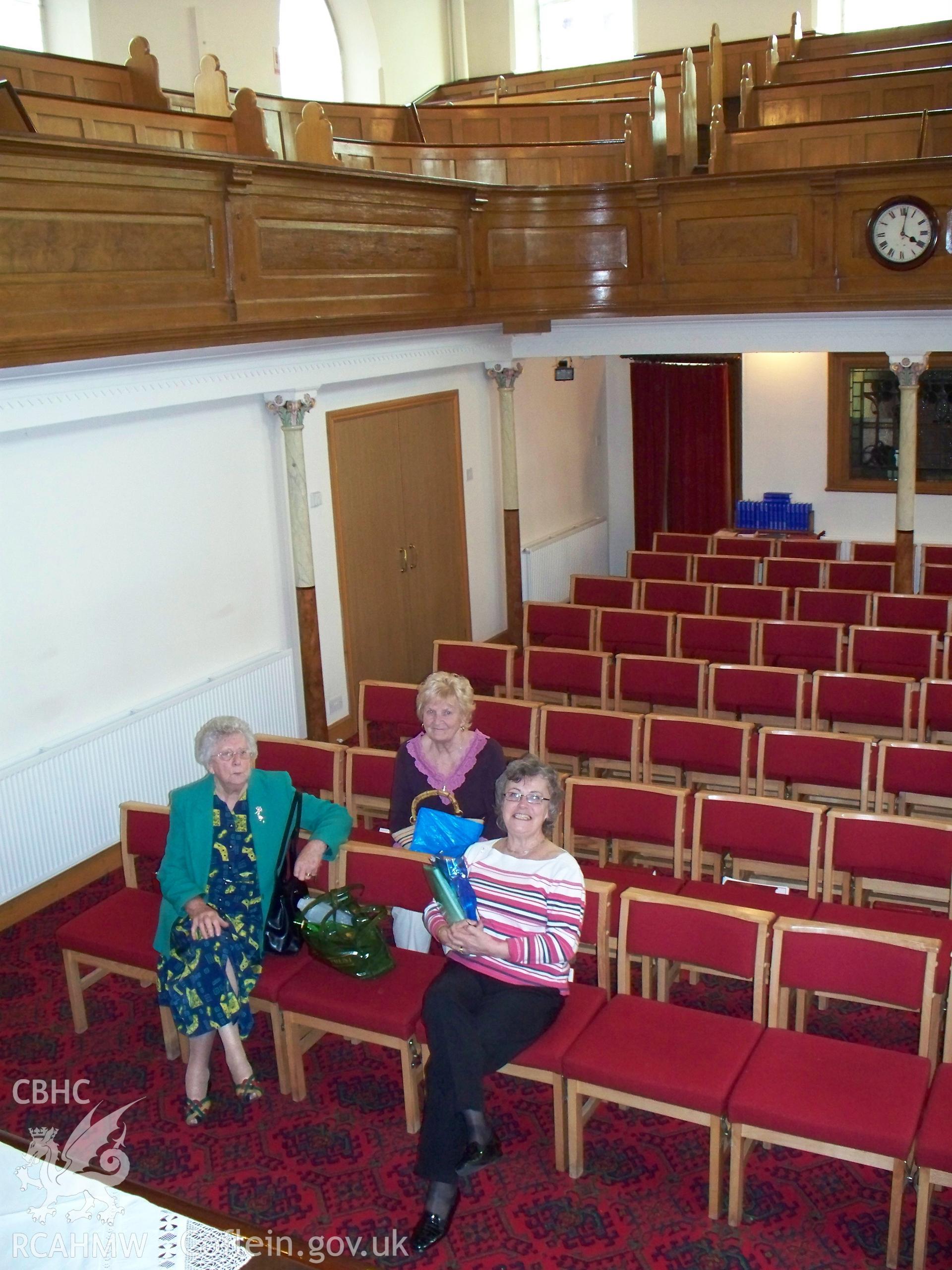 Members of the Congregation at the chapel during the week.