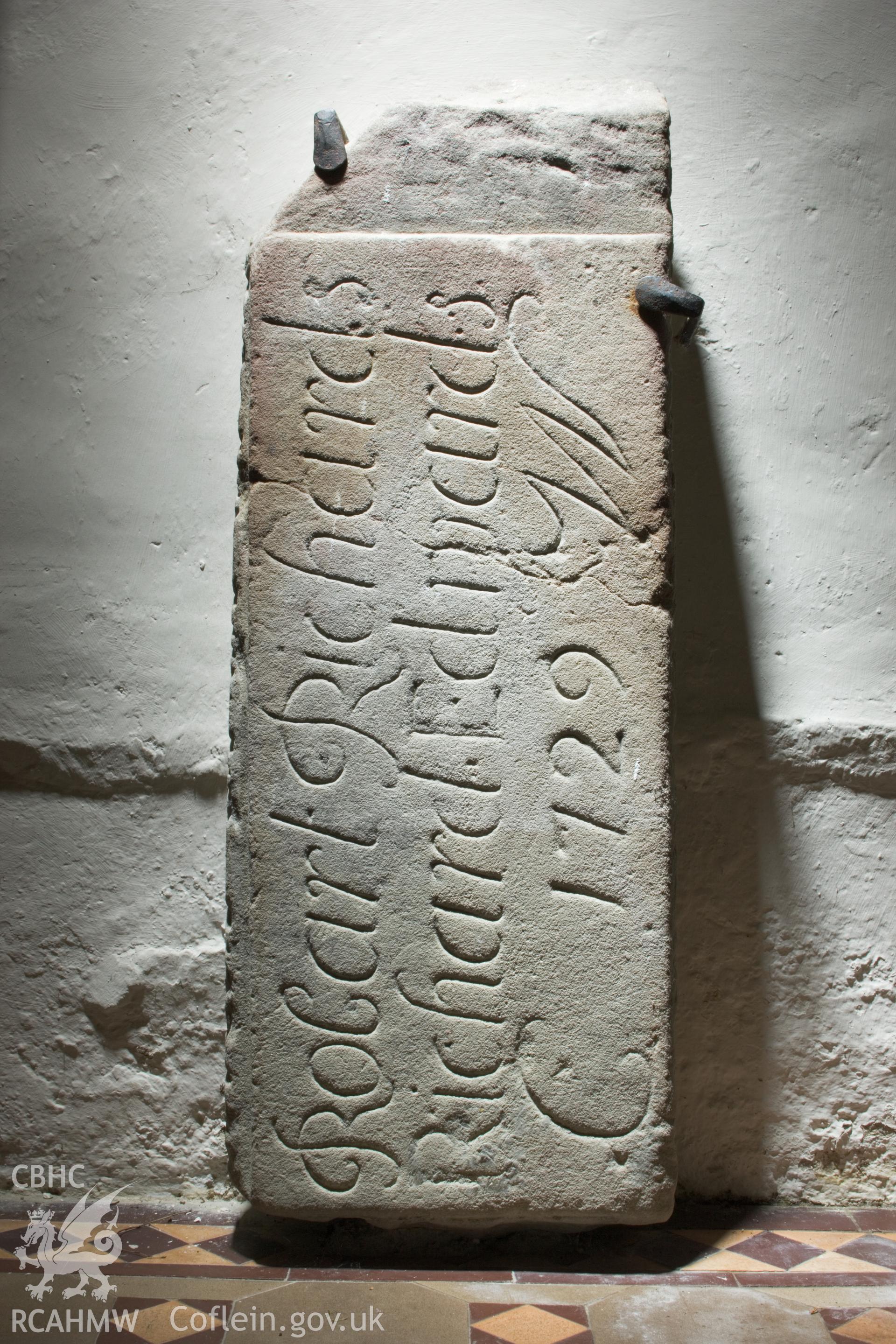1729 inscription on stone.