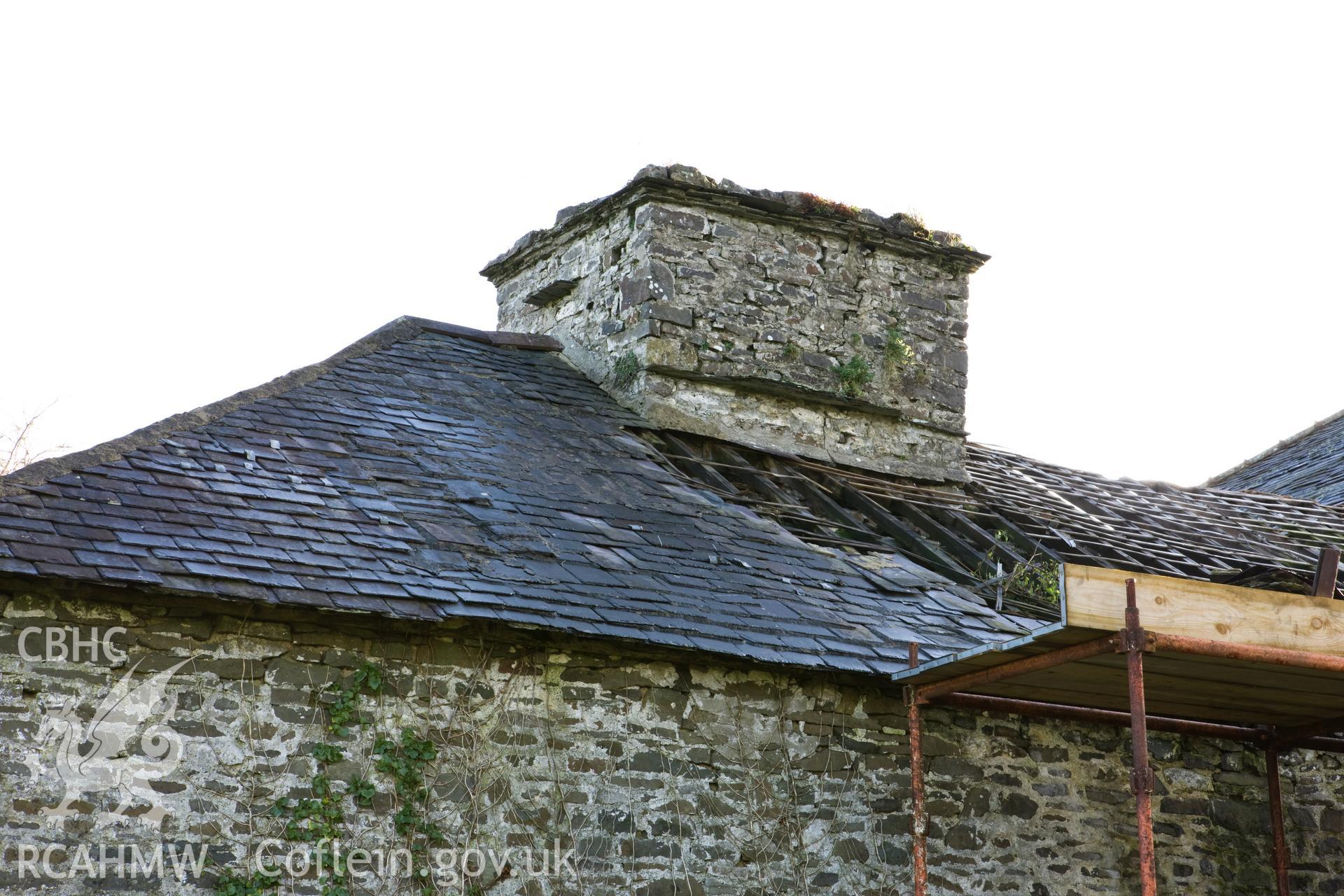 Detail of chimney.