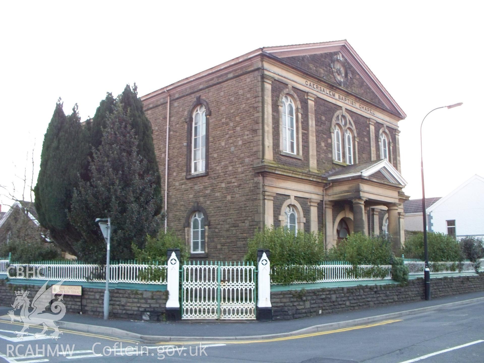 Main NE front & SE side.
