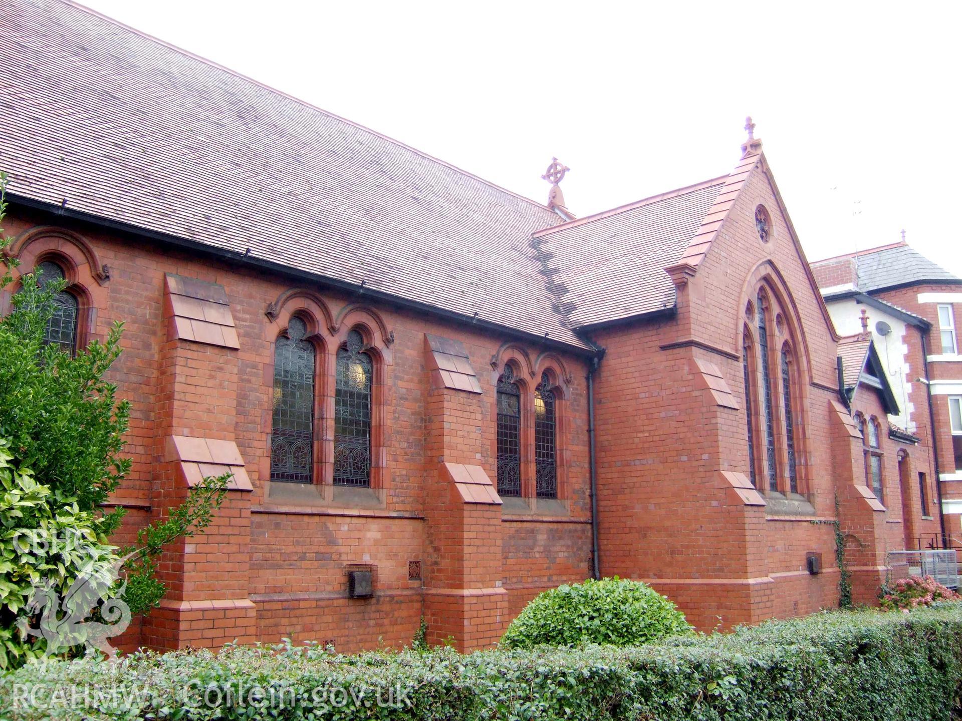 SE Hawarden Road entrance side.