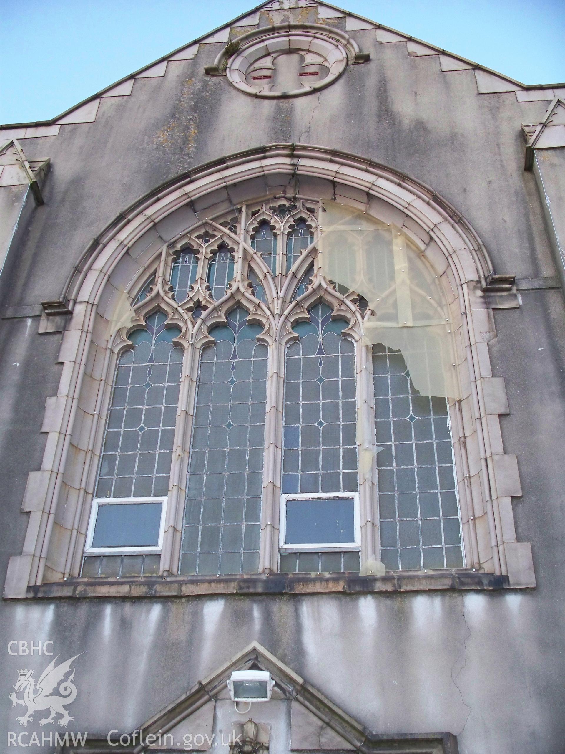 Main Perpendicular gothic SW window.