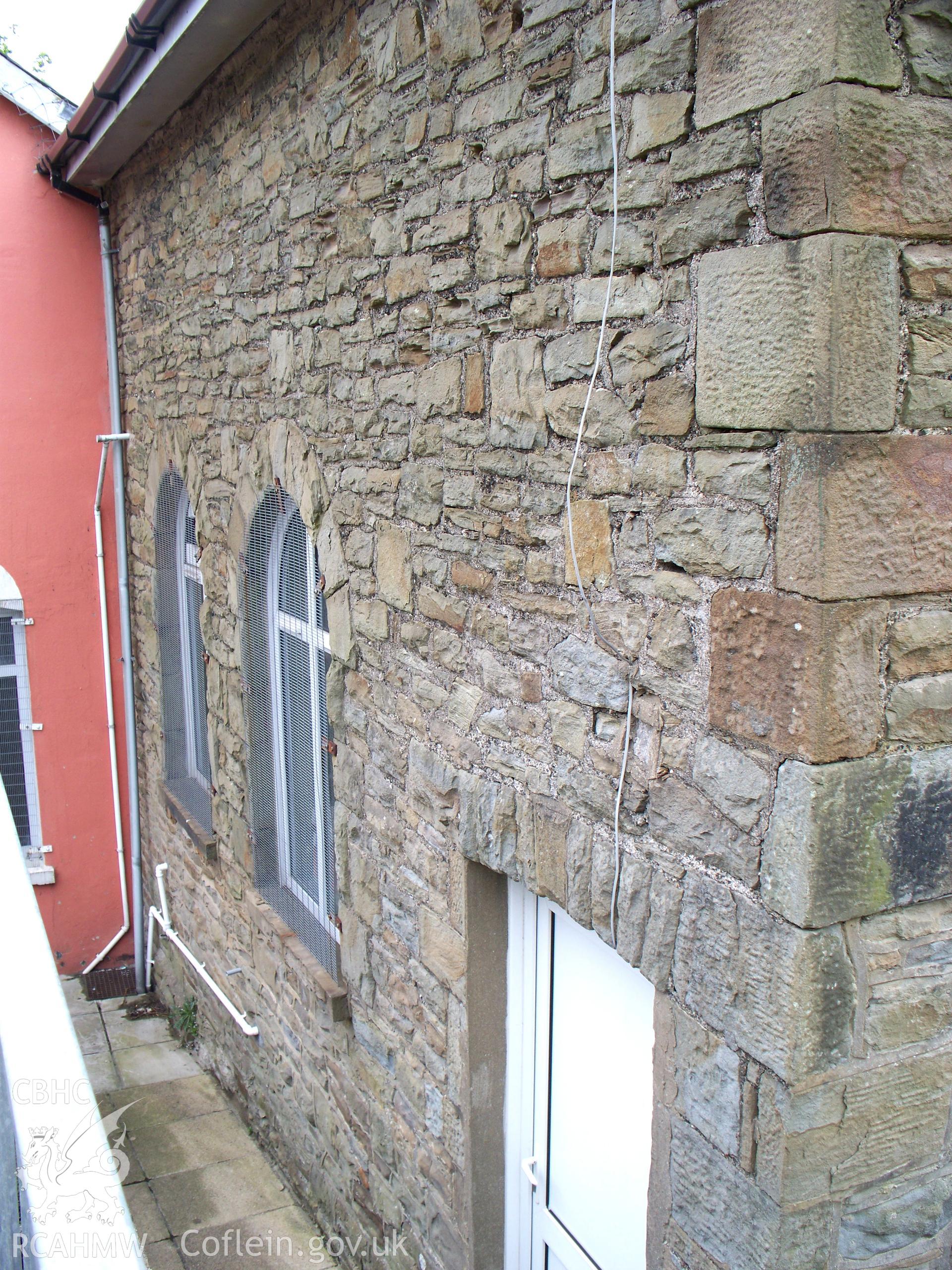 NW entrance side.