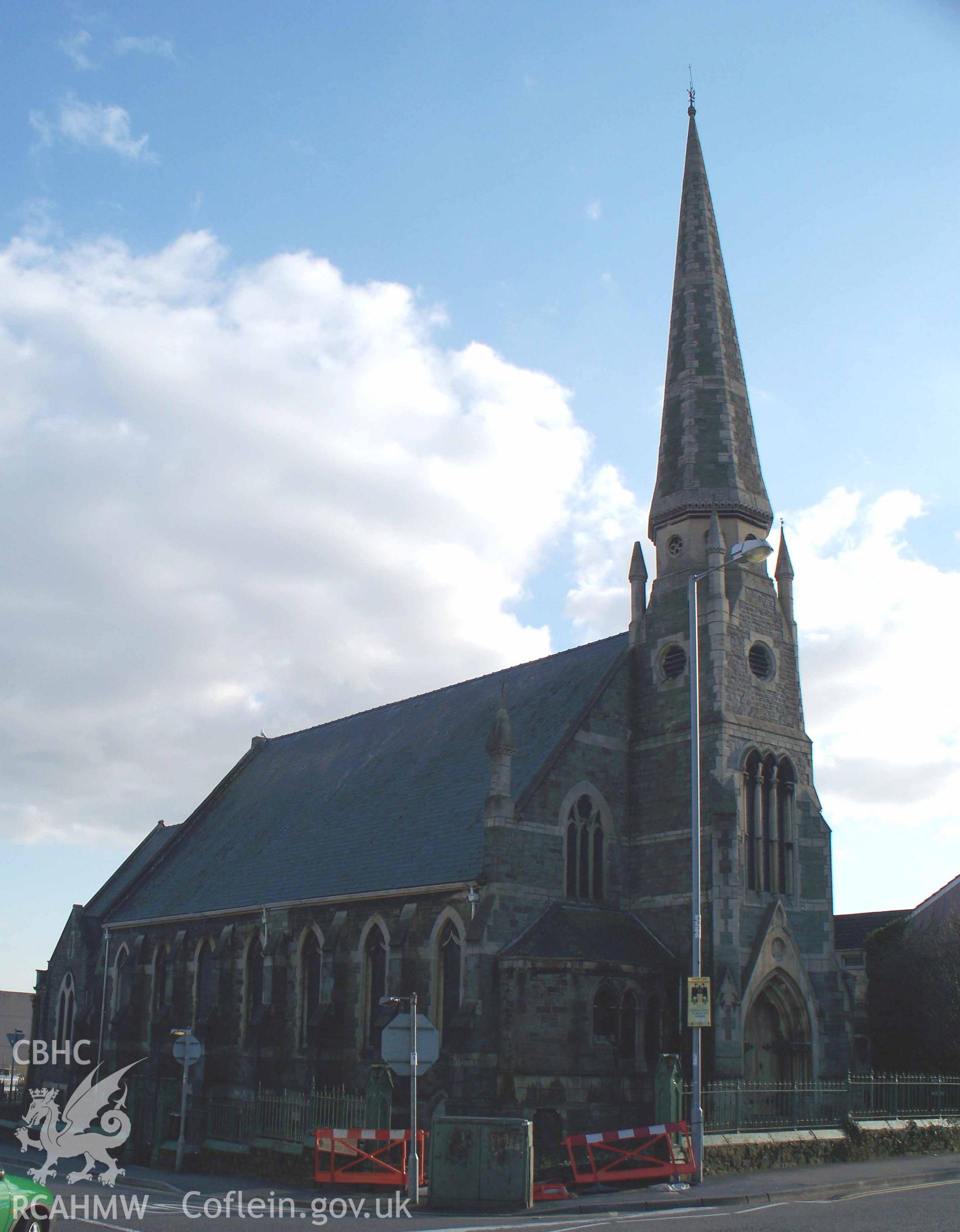 Main north-west front & north-east side.