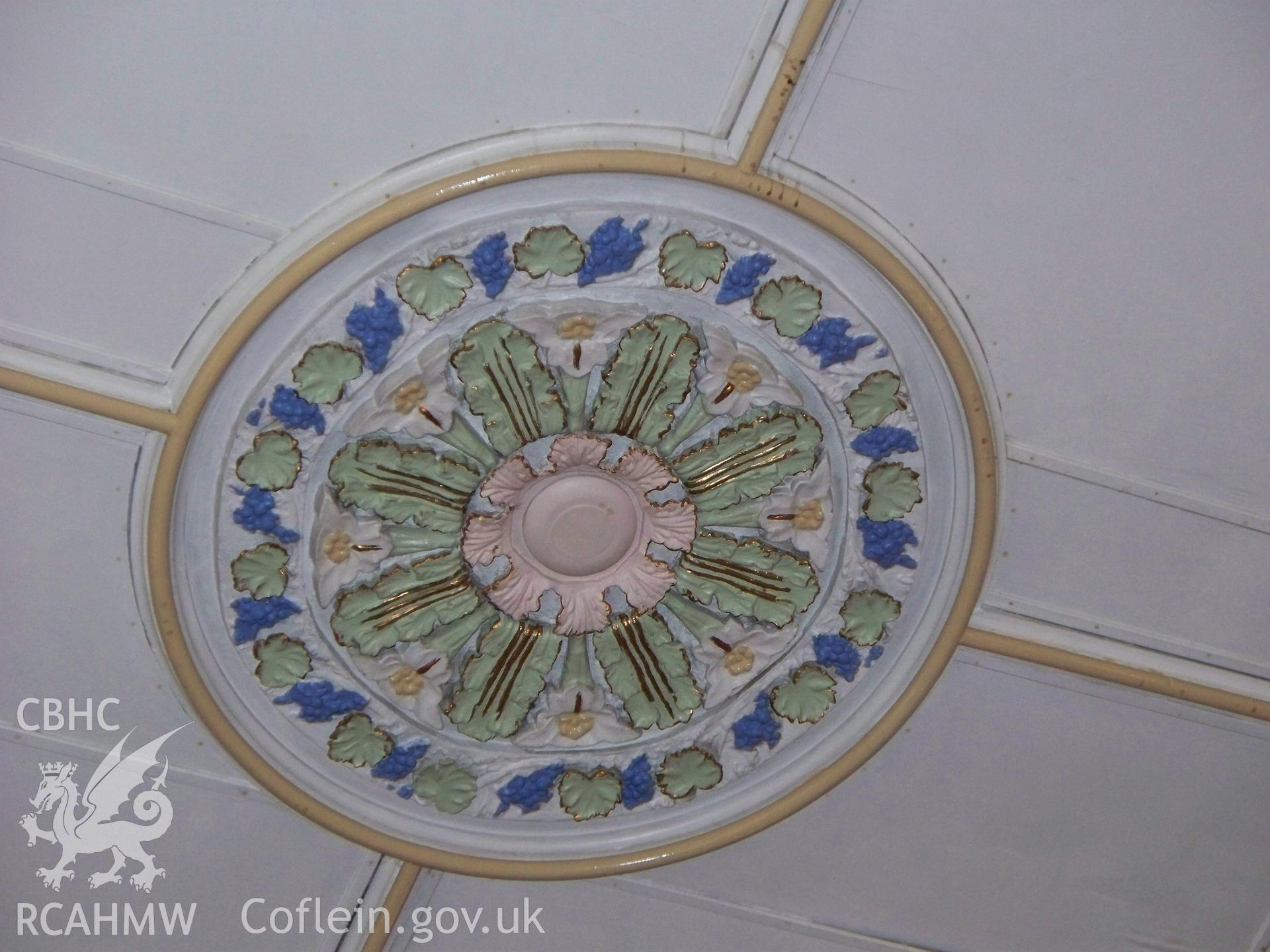 Acanthus Leaf central ceiling rose.