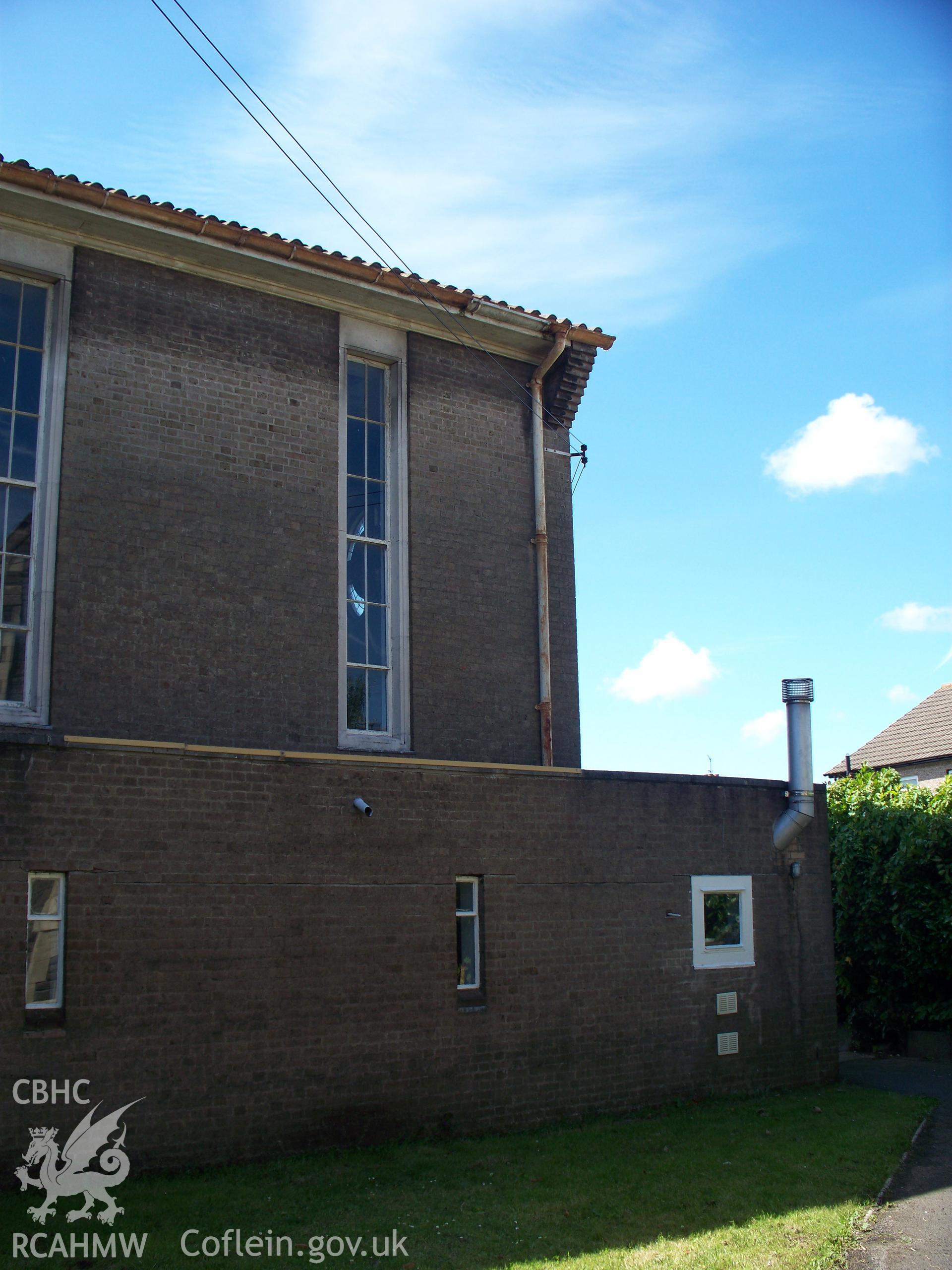 NE corner of 1955 church.
