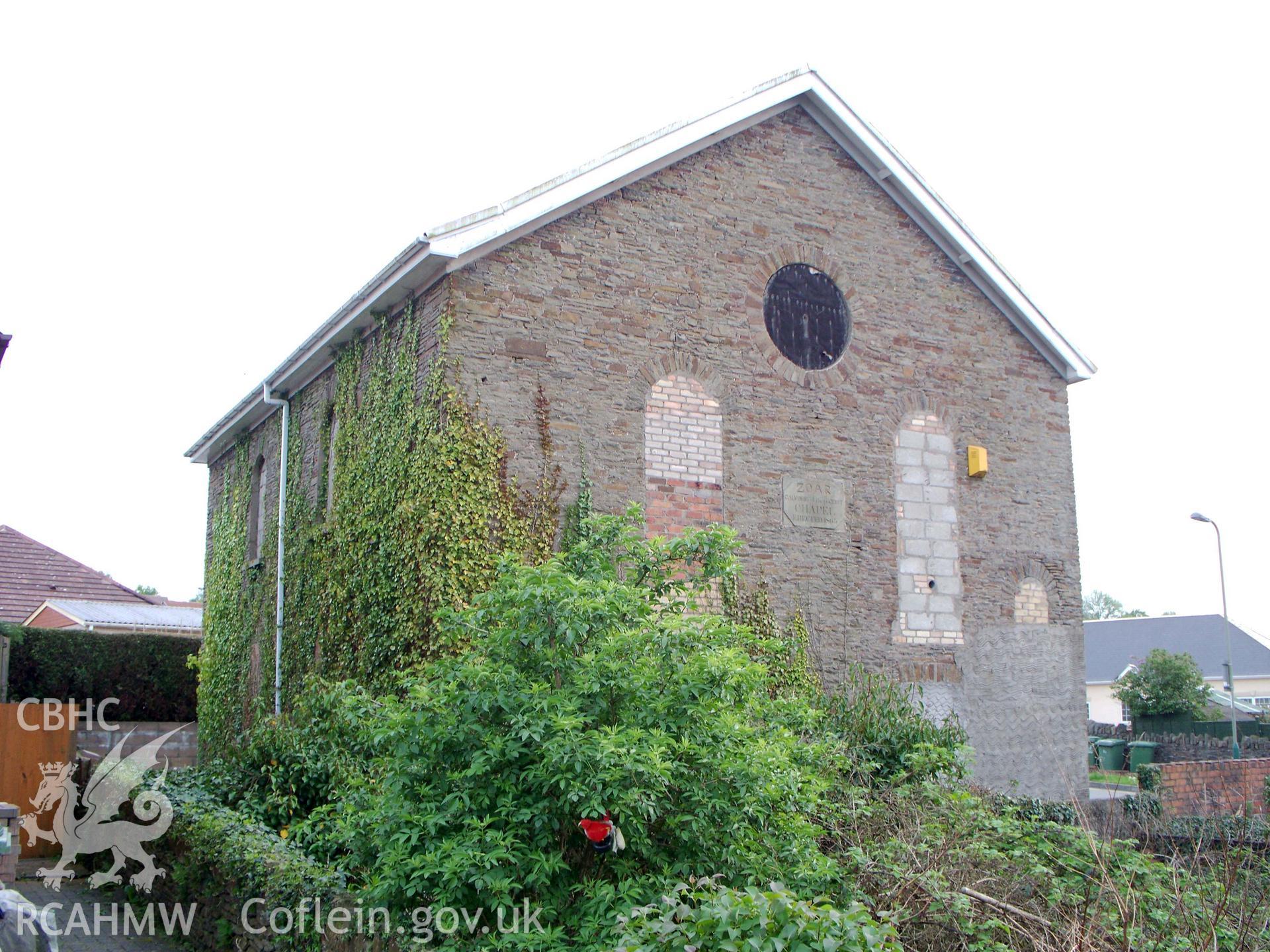 North front & west side.