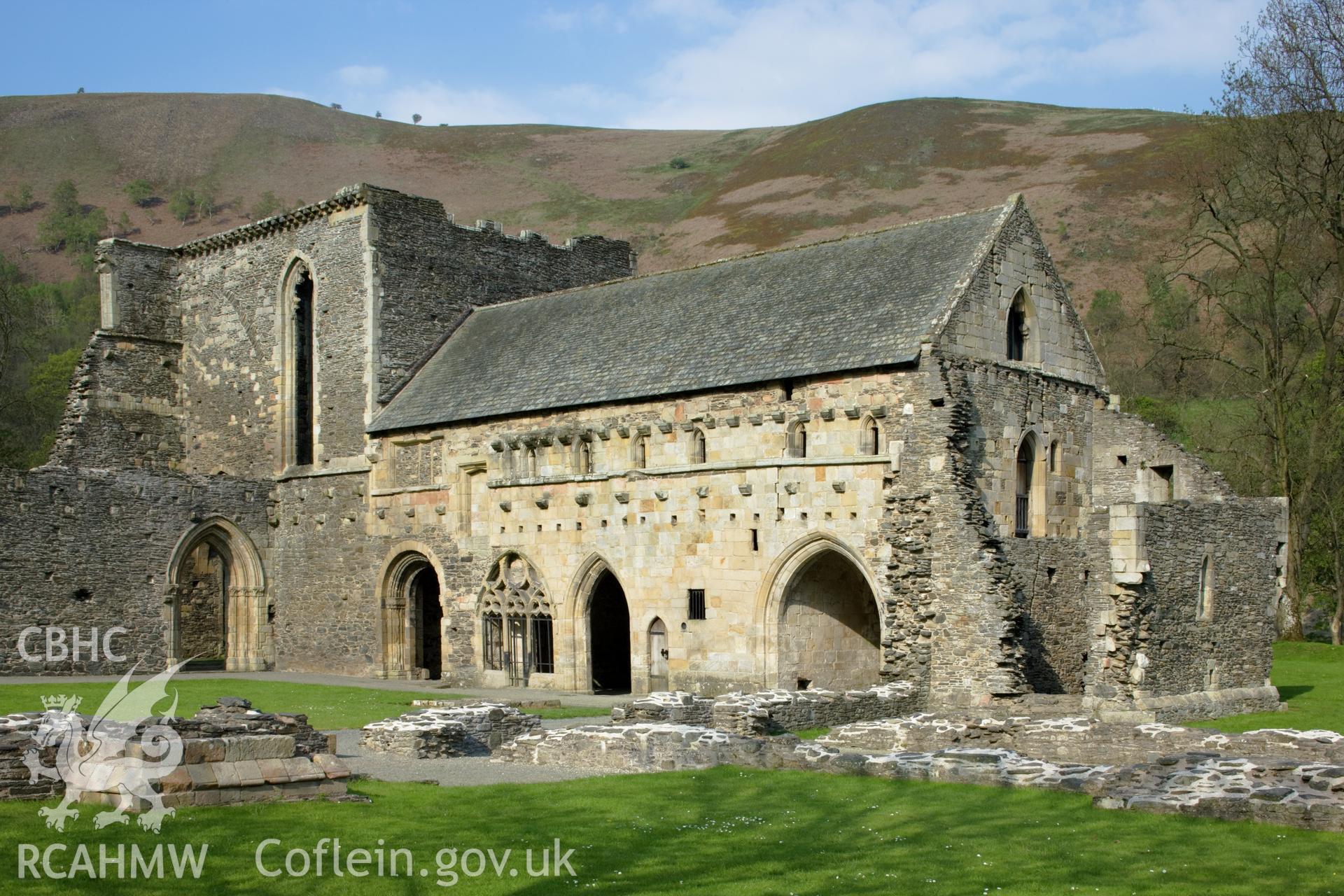 Chapter house & Abbey from southwest.