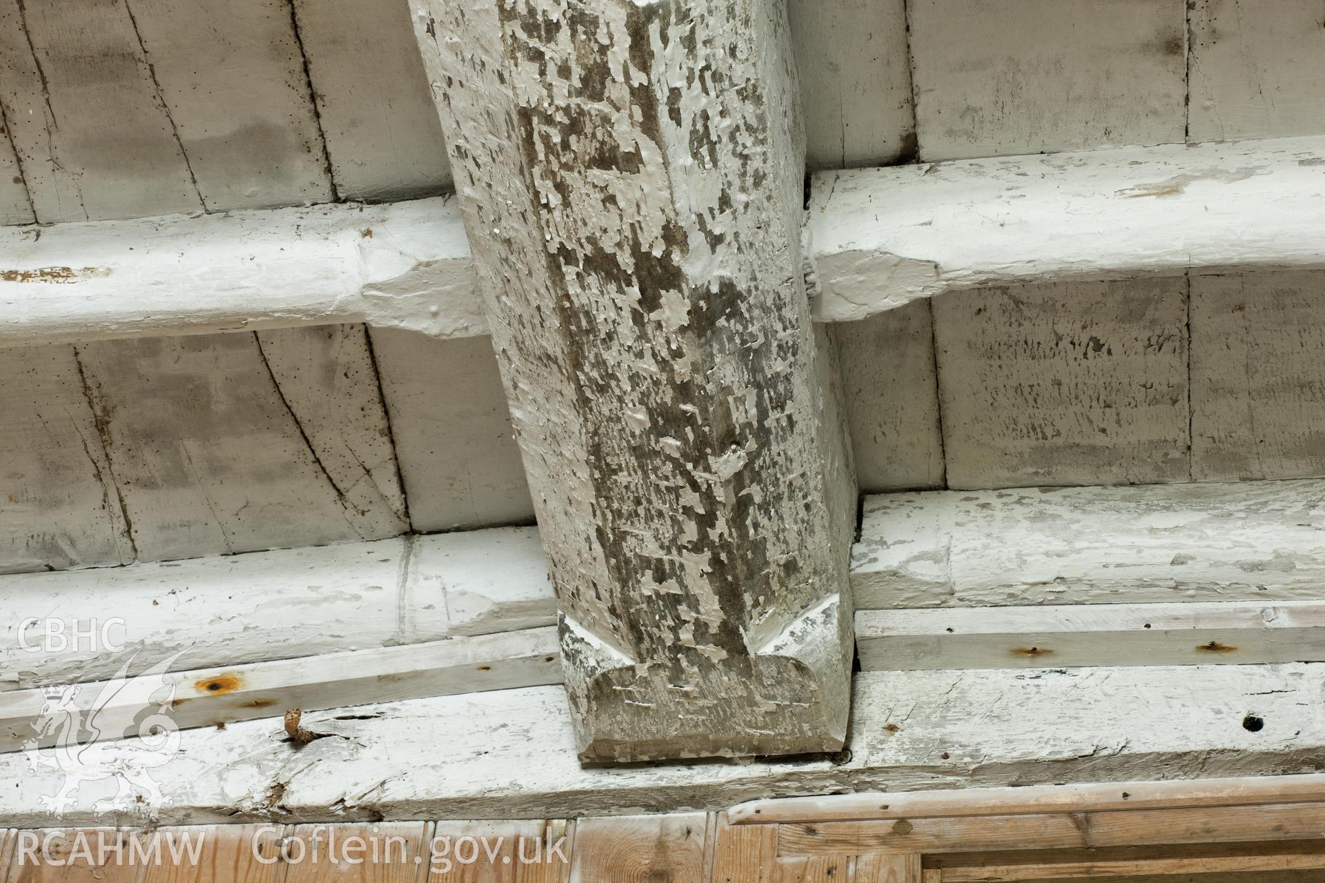 Interior, stop and joist detail.