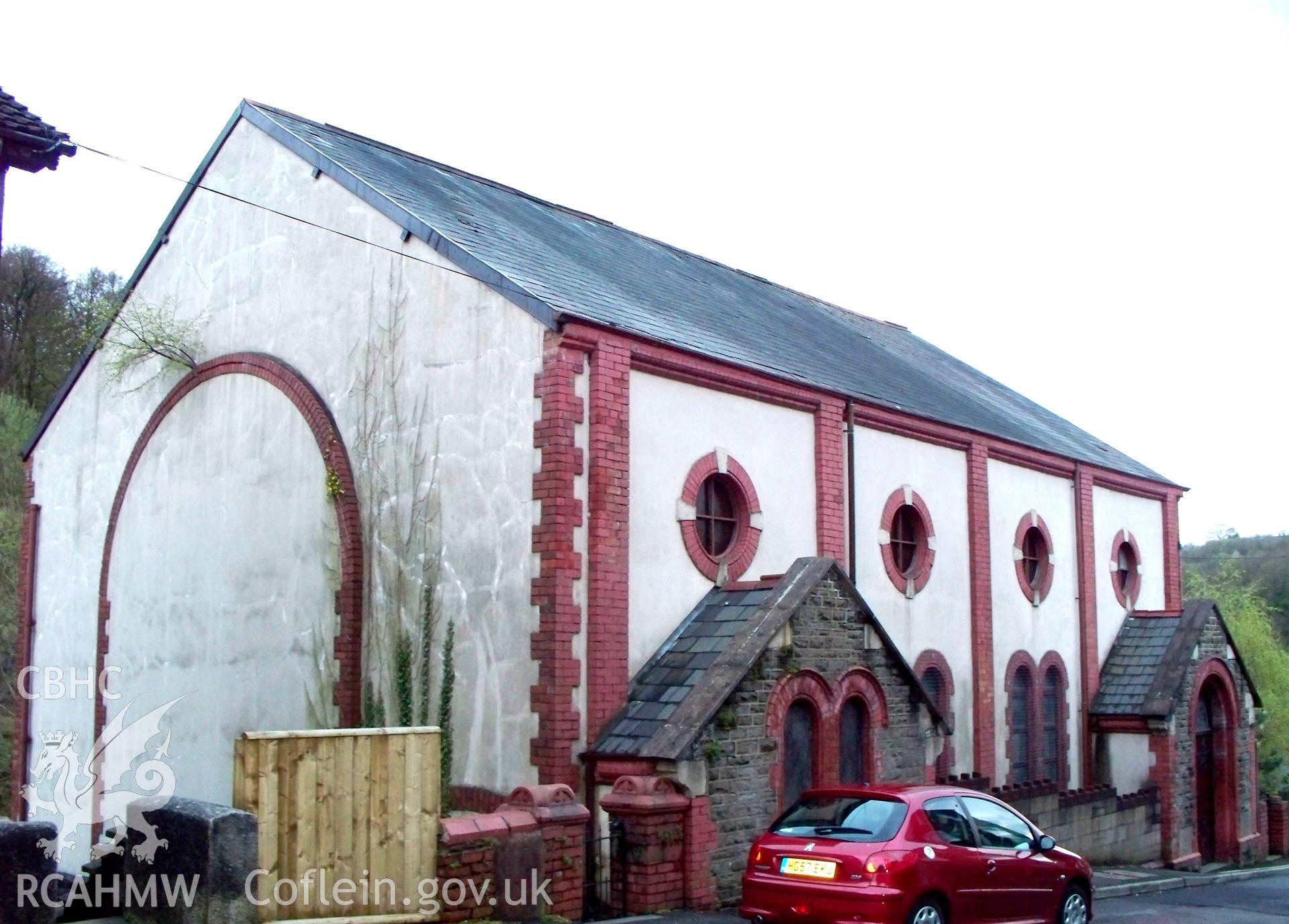 NE gable-end & NW entrance front from NE.