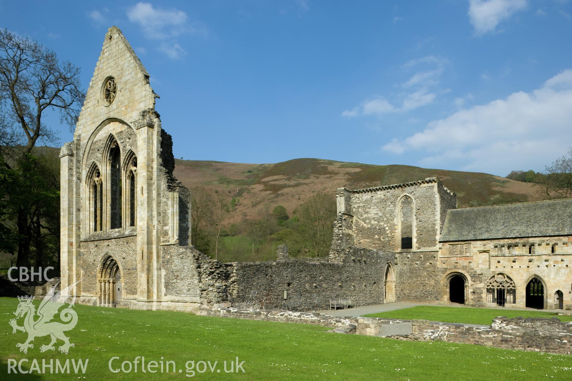 Abbey from southwest.