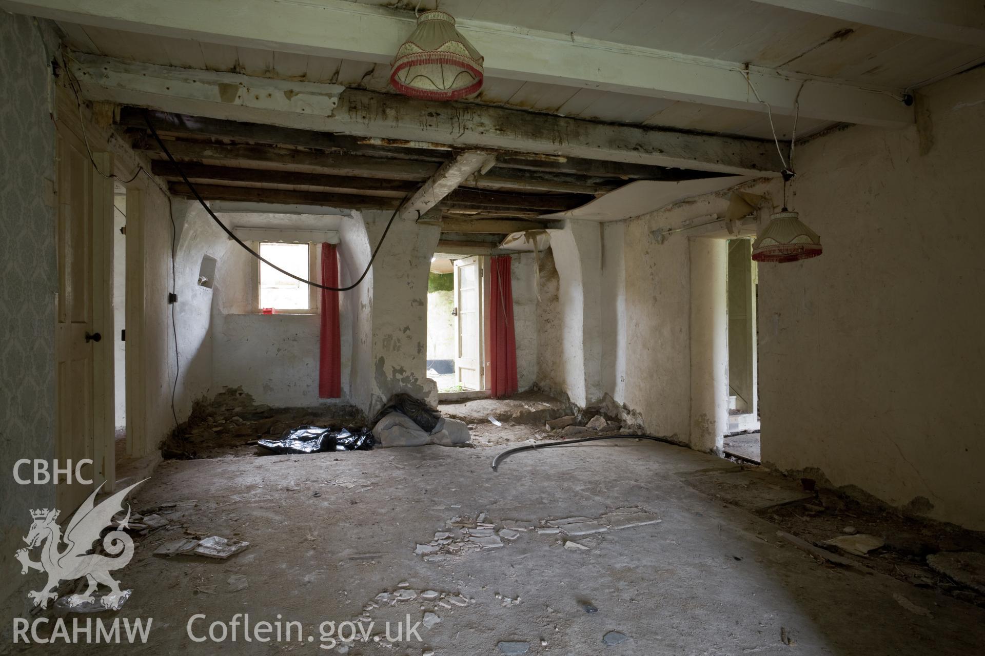 Interior, groundfloor left-hand centre room.