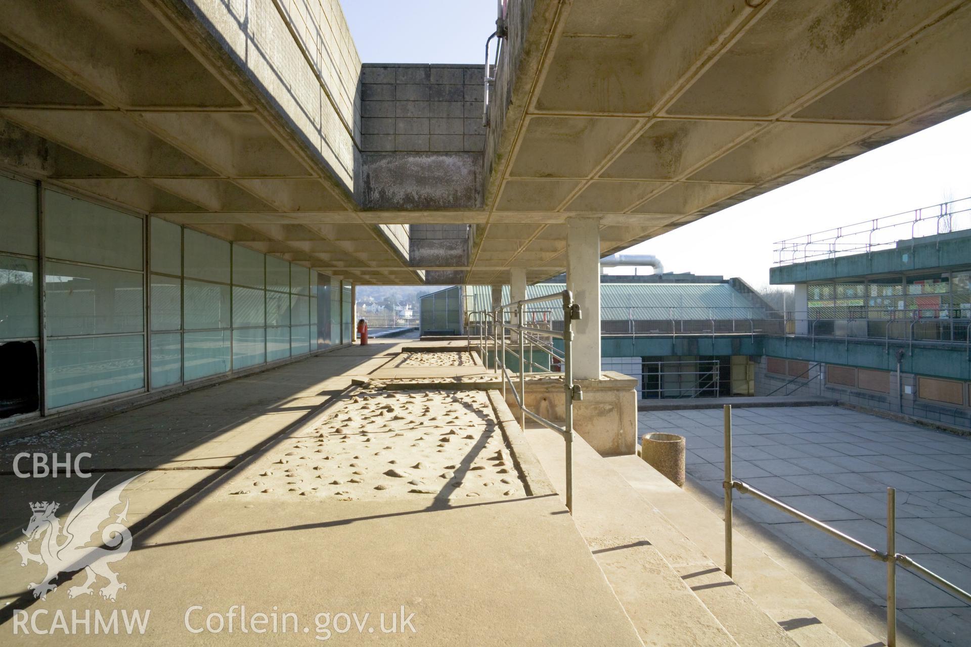 View from Gym looking east towards swimming pool