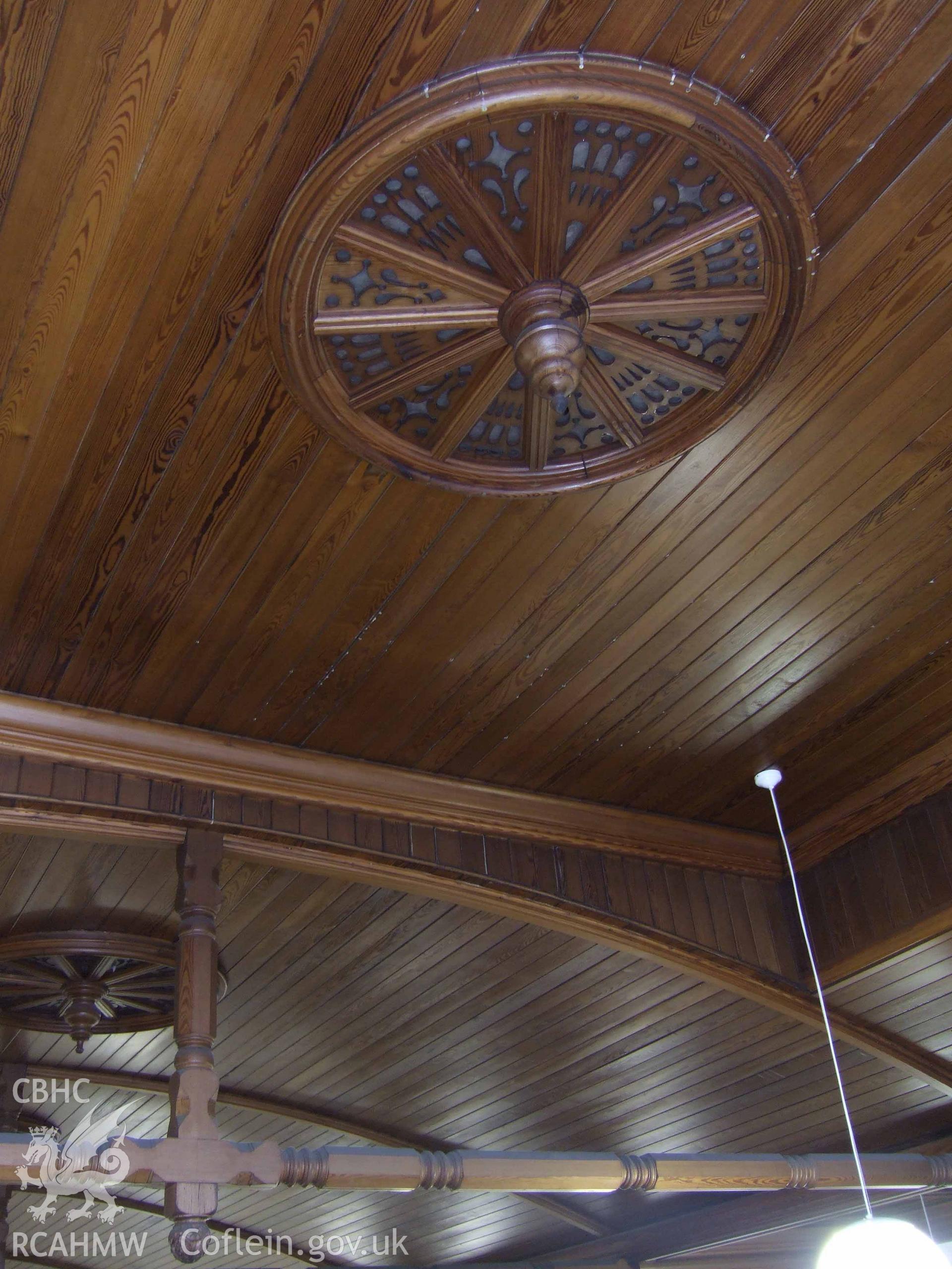 Detail of ceiling ventilators.