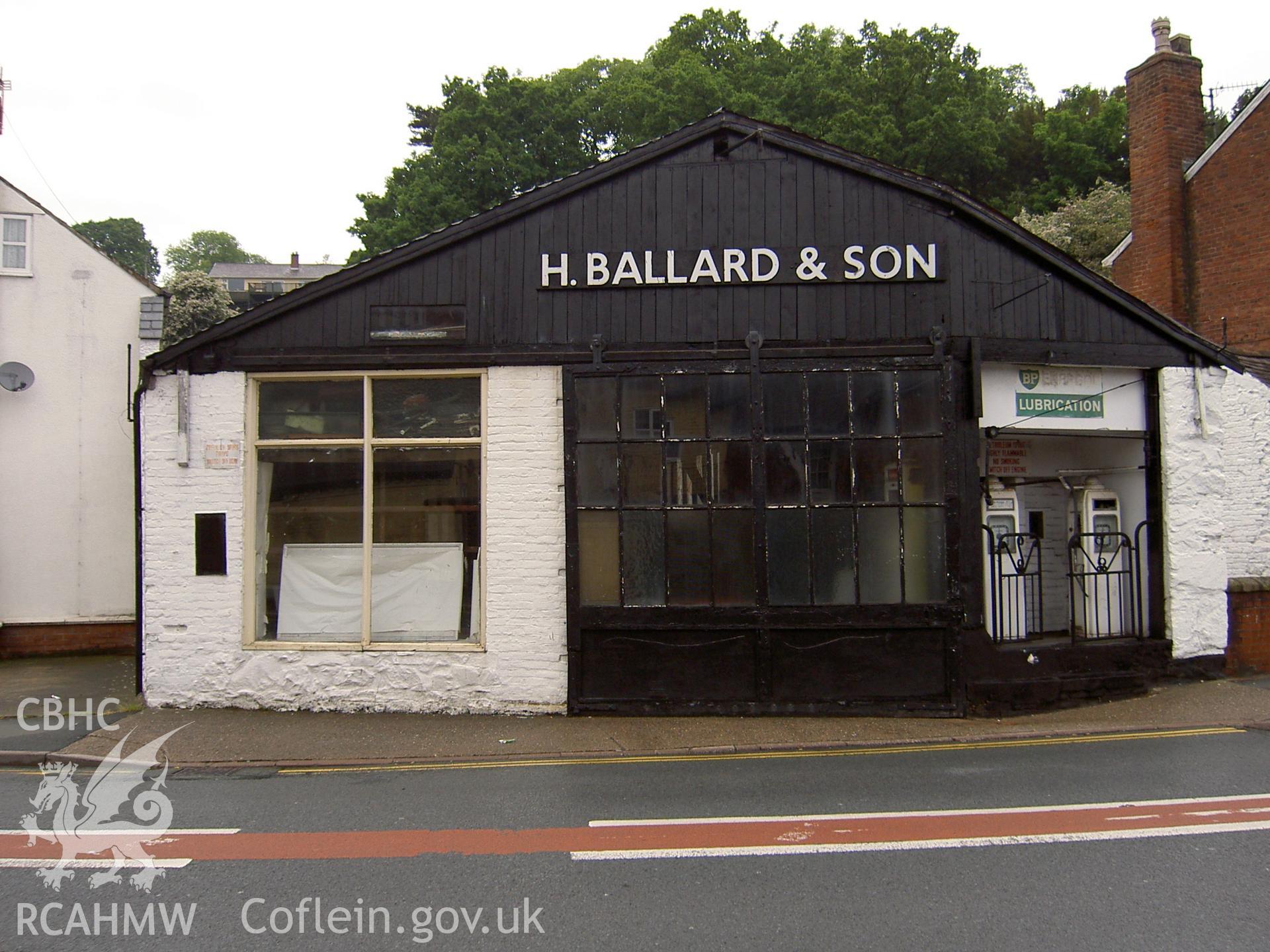 Frontage from south west